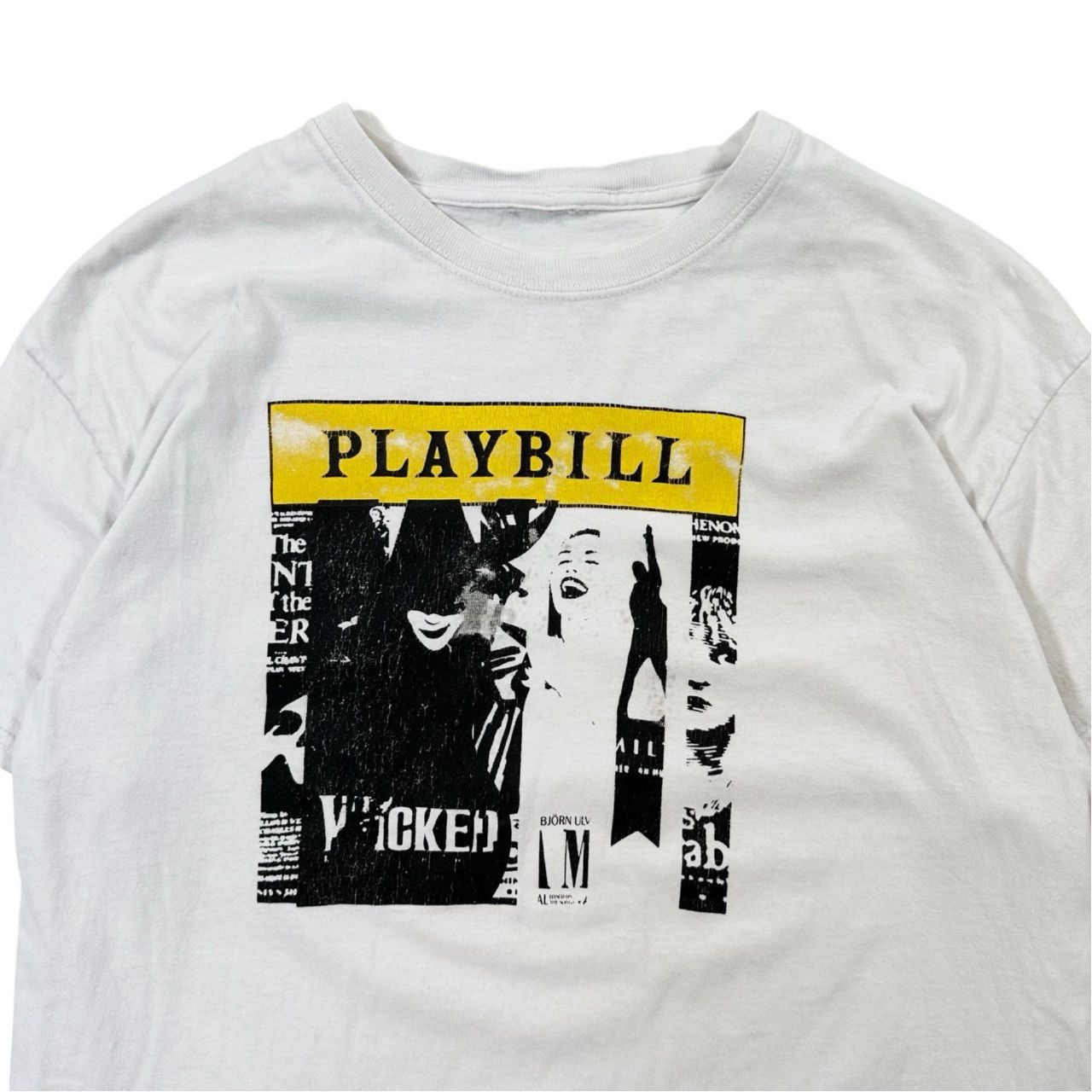 Vintage Vintage Playbill Wicked Graphic T Shirt Size US M / EU 48-50 / 2 - 2 Thumbnail