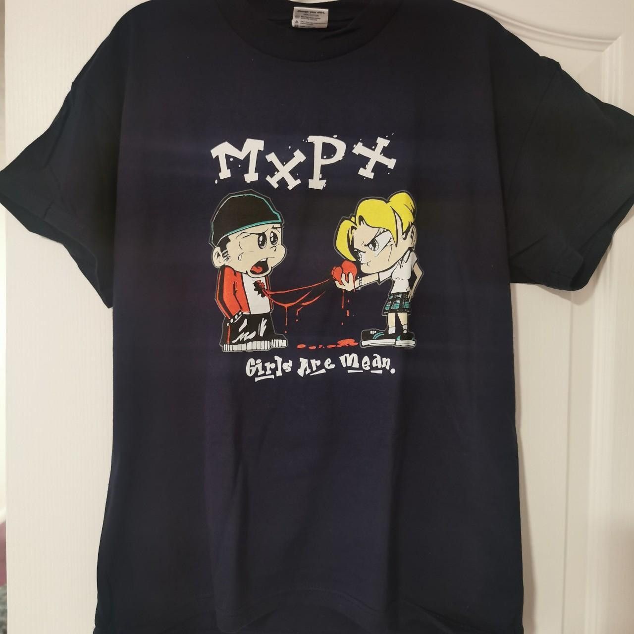 Band Tees Mxpx - girls are mens official navy t shirt size Youth XL Size US XXS / EU 40 - 1 Thumbnail