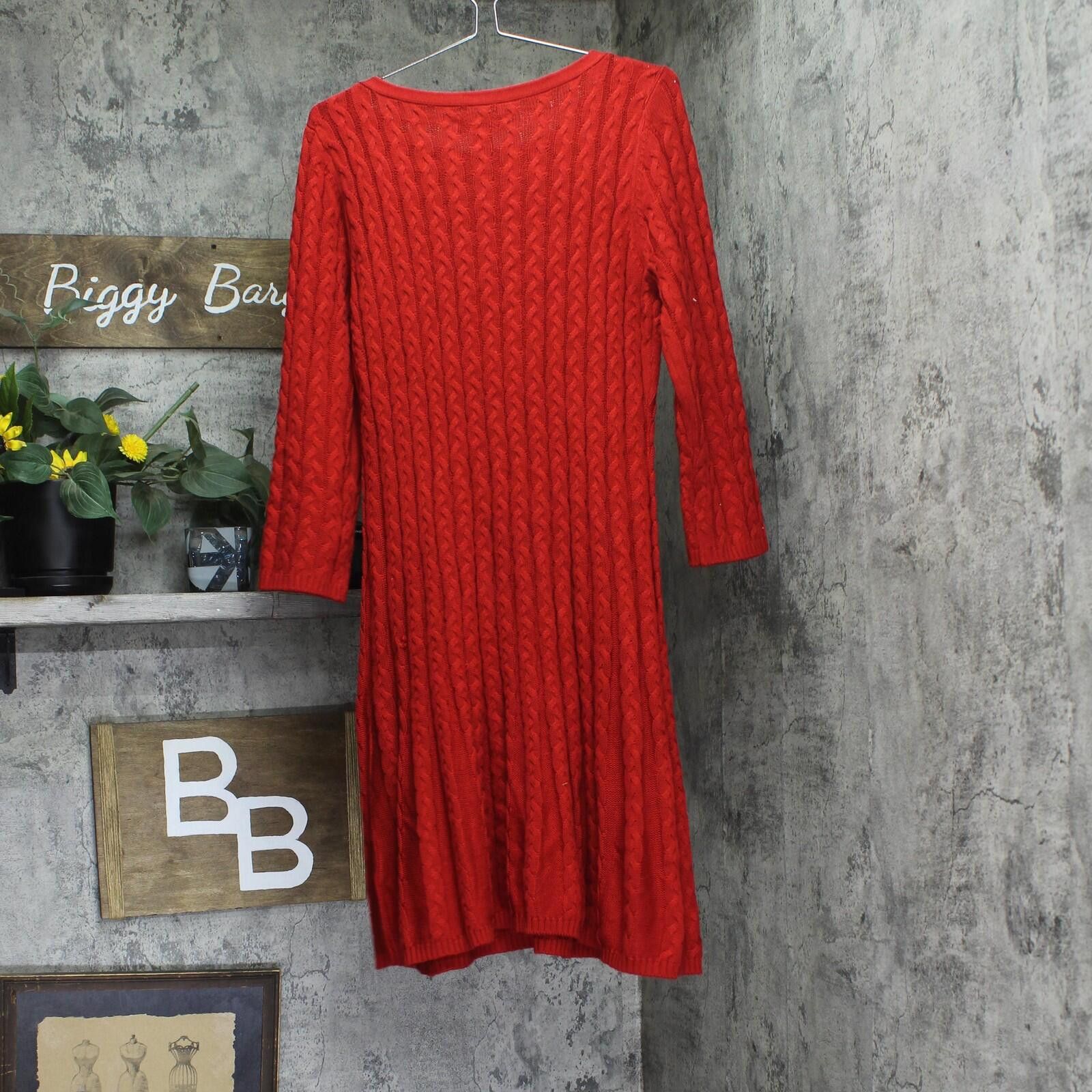 Other Nwt Jessica Howard Fit Flare Sweater Dress Jh3m4915 Red Xl Size XL / US 12-14 / IT 48-50 - 2 Thumbnail