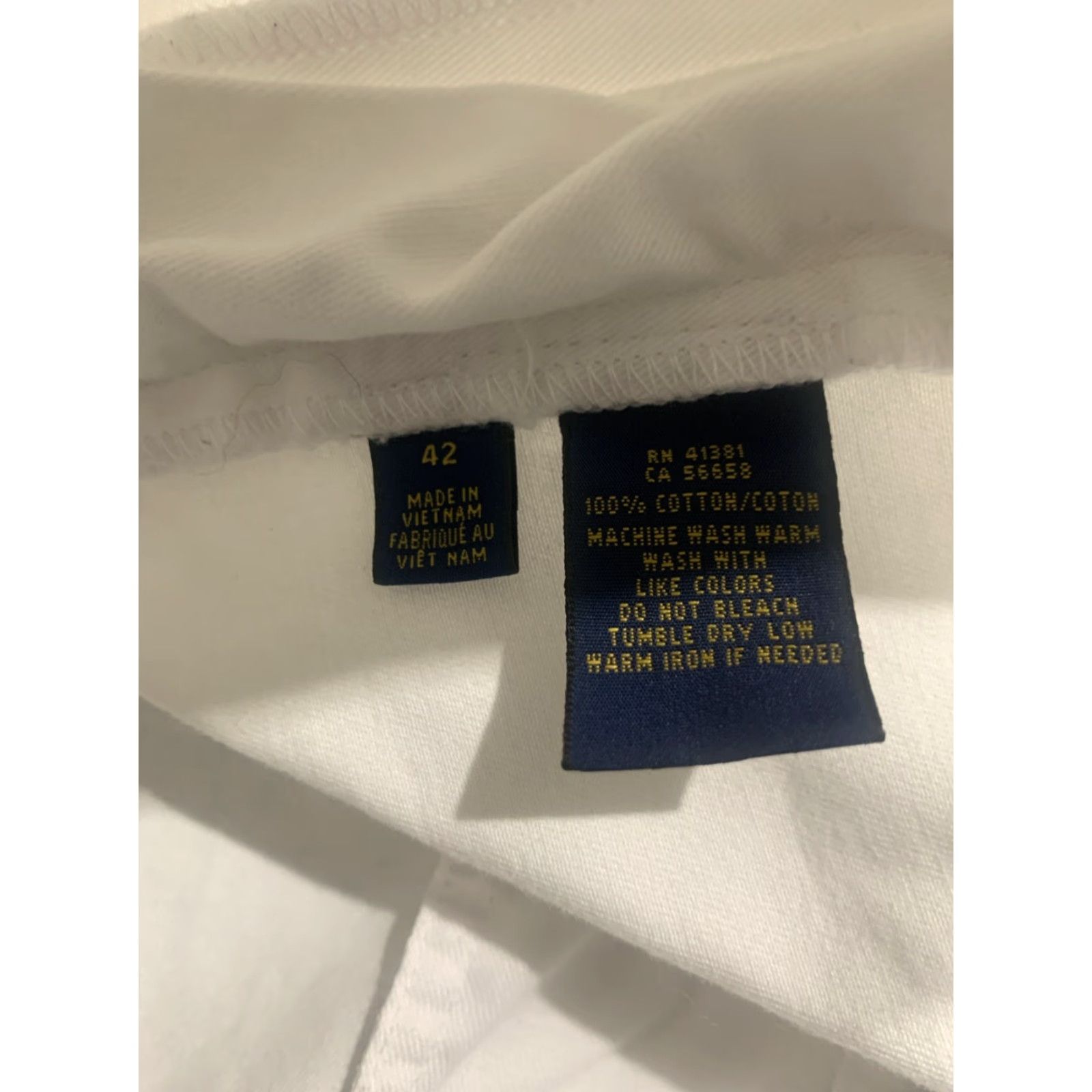 Polo Ralph Lauren Polo Ralph Lauren White Chino Shorts Mens Size 42 Big & Tall Size US XL / EU 56 / 4 - 8 Thumbnail