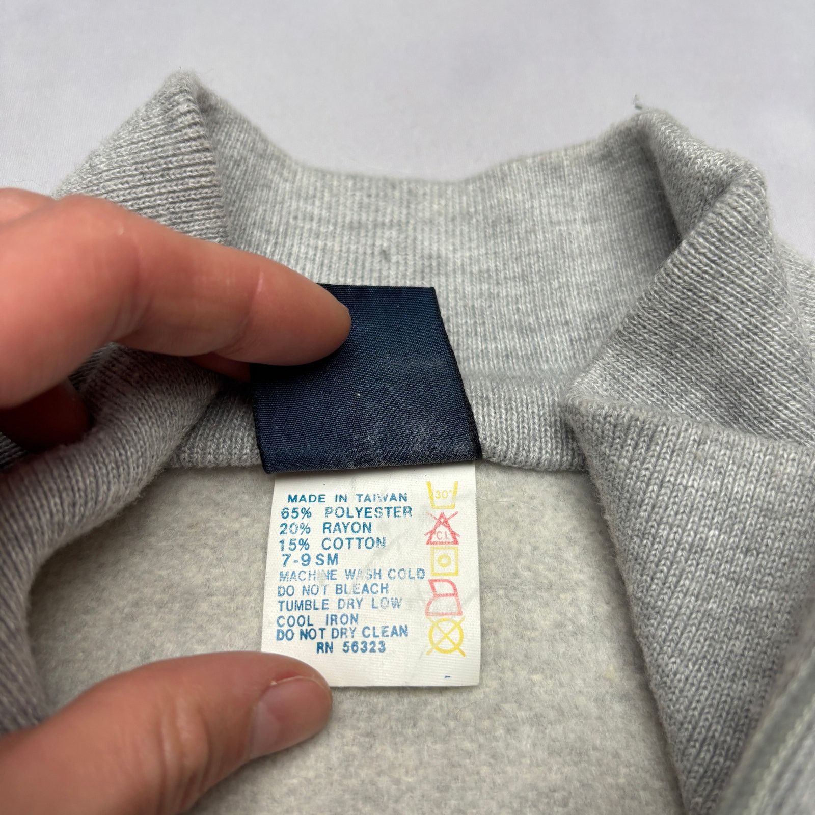 Nike × Vintage Vintage 80s Nike 1987 Liberty Bowl 10K Fleece Vest Large Size US L / EU 52-54 / 3 - 7 Thumbnail