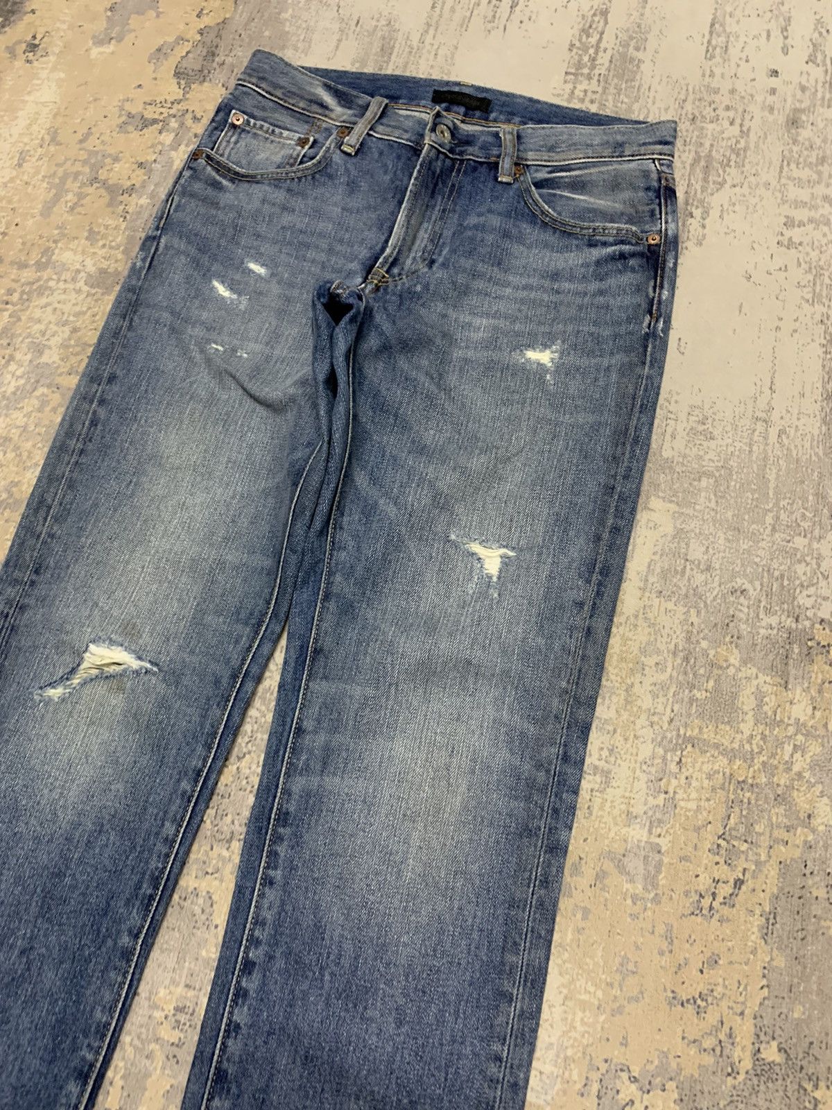 Japanese Brand Vtg Japanese Brand Uniqlo Loose Baggy Jeans W30x29 Size US 30 / EU 46 - 3 Thumbnail