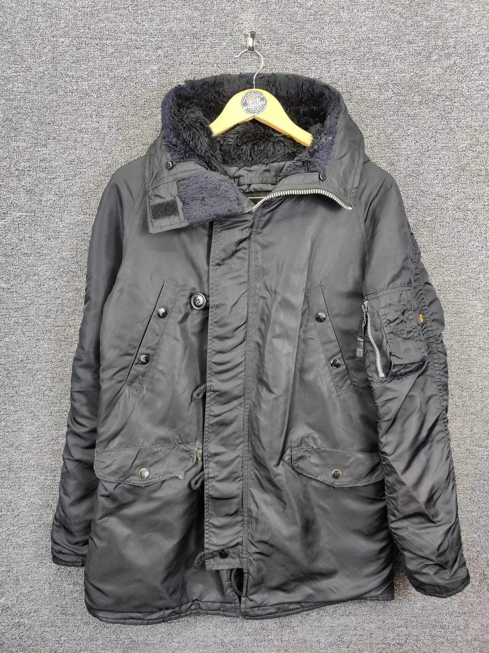Alpha Industries Vintage Alpha Industries N-3B Military Flight Jacket Size US M / EU 48-50 / 2 - 1 Thumbnail