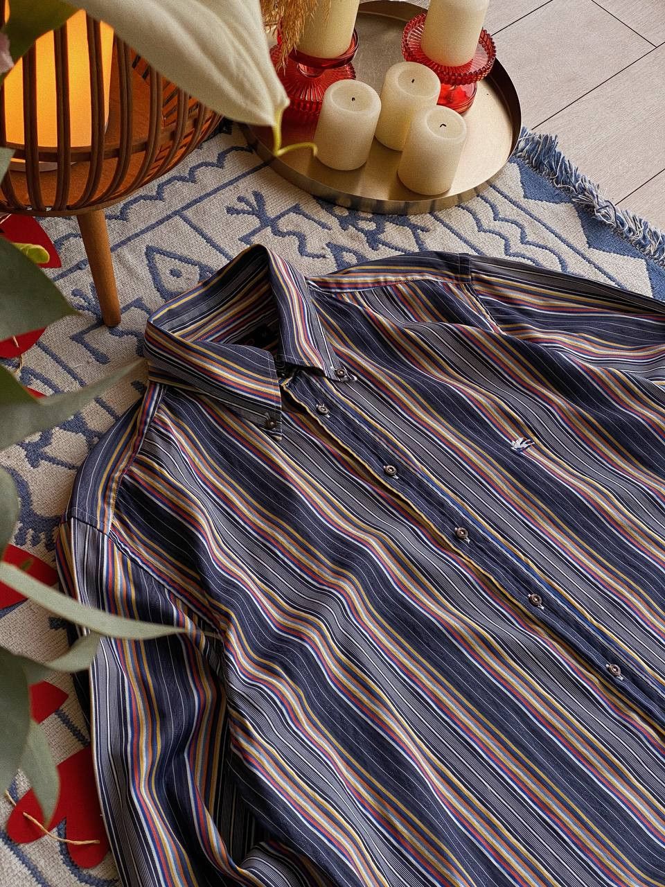 Etro Etro Shirt Lot 5 pcs Stripe Size US XL / EU 56 / 4 - 8 Thumbnail