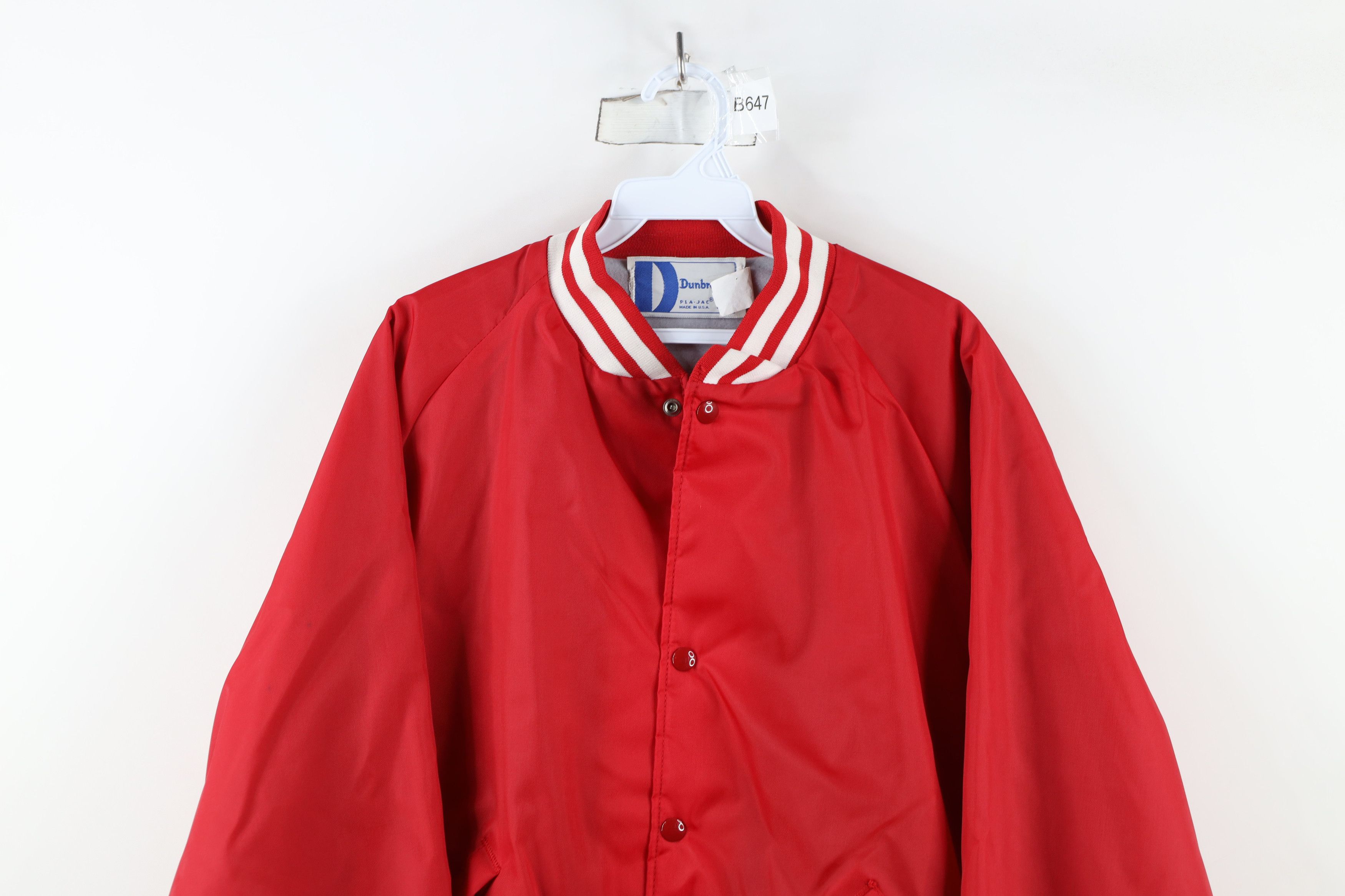 Vintage Vintage 90s NASCAR Bill Elliott Racing Bomber Jacket Red USA Size US XL / EU 56 / 4 - 2 Thumbnail