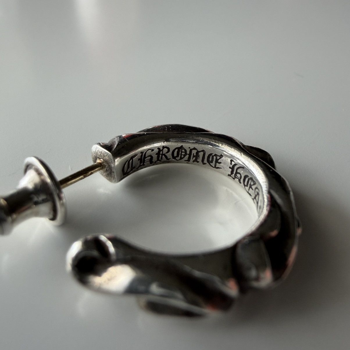 Chrome Hearts Chrome Hearts Scroll Hoop earring stk Size ONE SIZE - 3 Thumbnail