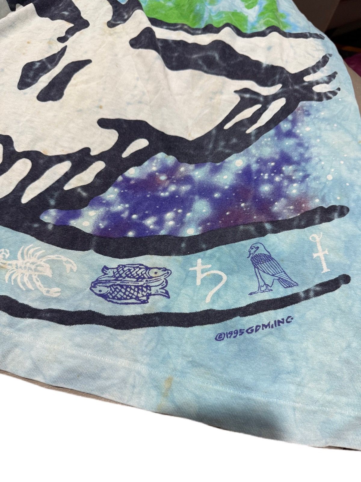 Grateful Dead VINTAGE TIE DYE T-SHIRT THE GREATFUL DEAD RARE Size US XL / EU 56 / 4 - 5 Thumbnail