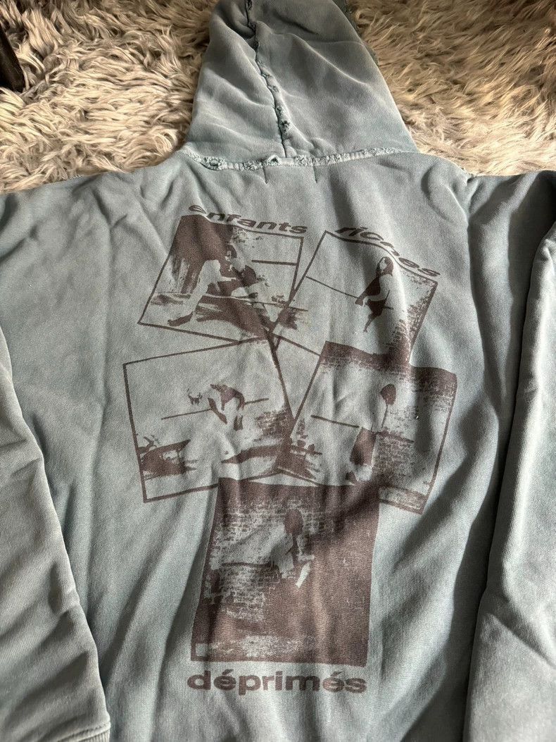 Enfants Riches Deprimes Vintage School Illustration Hooded Sweatshirt-2506 Size US S / EU 44-46 / 1 - 6 Thumbnail
