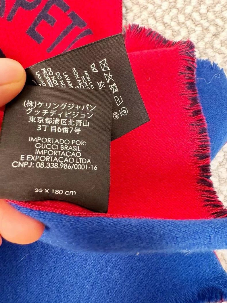 Gucci Gucci Wool silk scarf 2502-Nextarrow Size ONE SIZE - 6 Thumbnail