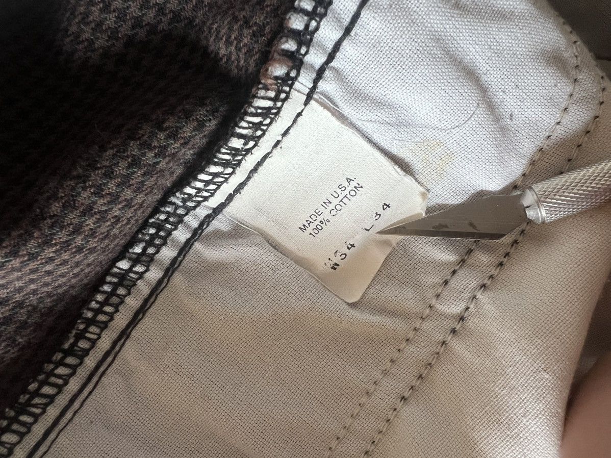 Dockers Dockers Pleated Herringbone Trousers Size US 32 / EU 48 - 8 Thumbnail