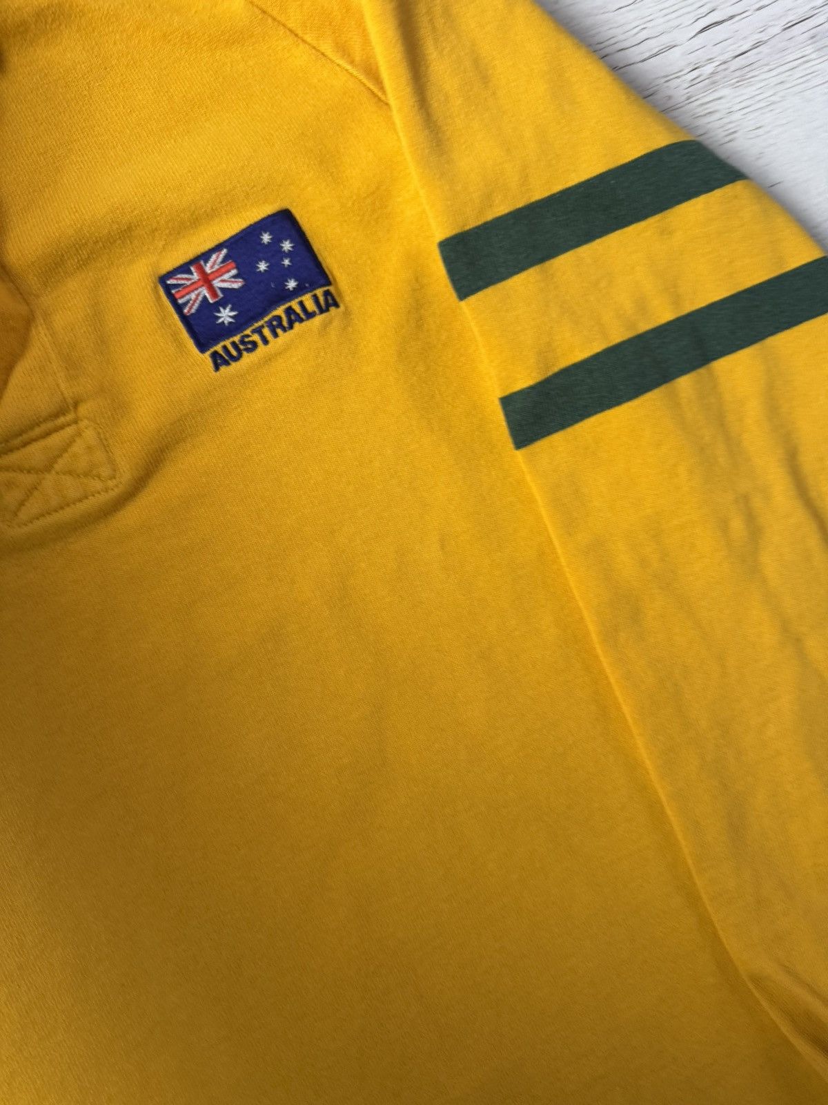 Canterbury of New Zealand 2000s Australian Wallabies World Rugby Polo Shirt Size US L / EU 52-54 / 3 - 4 Thumbnail