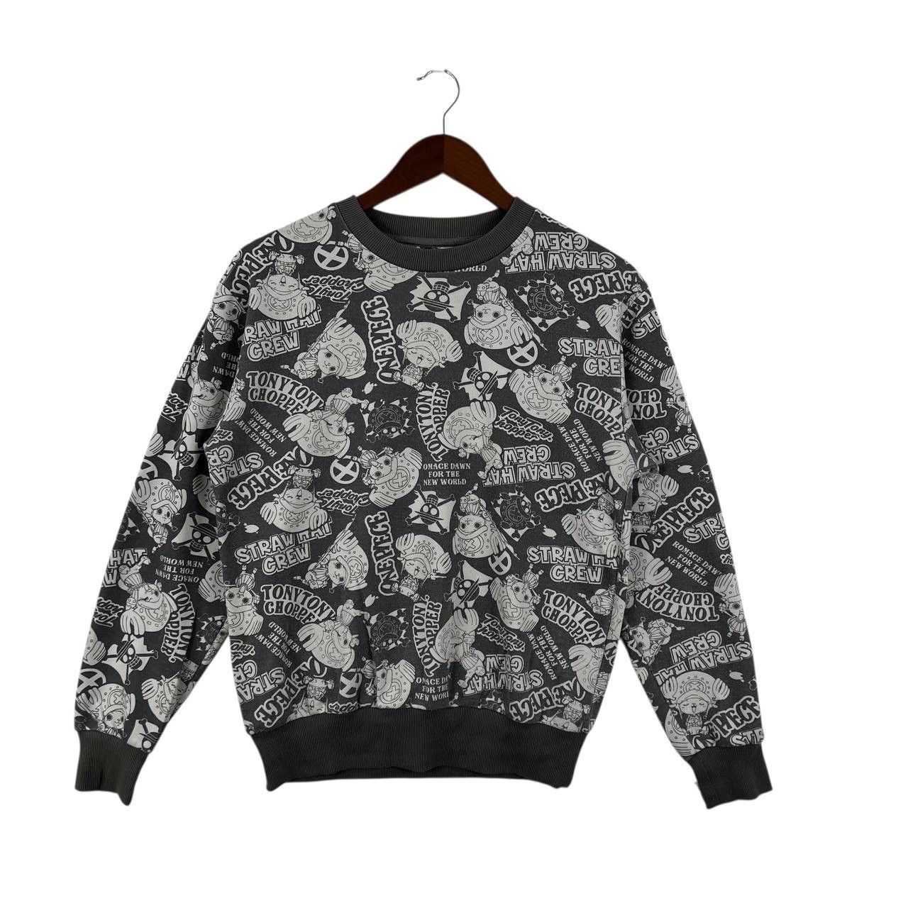 One Piece ANIME ONE PIECE Chopper Straw Hat Crew Manga AOP Sweatshirt Size M / US 6-8 / IT 42-44 - 4 Thumbnail