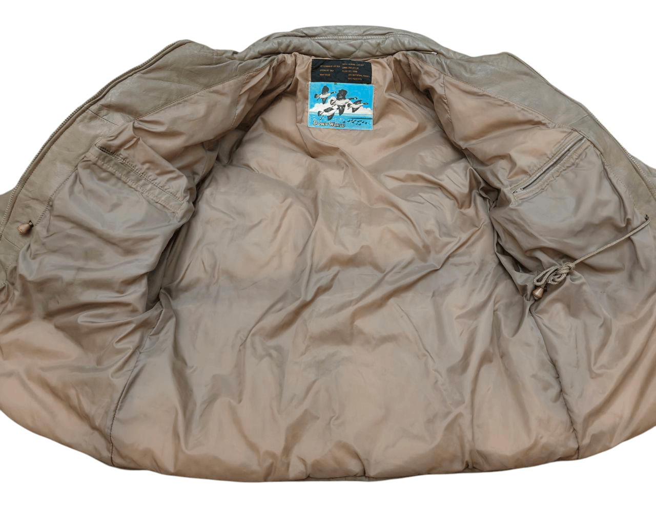 Vintage Vintage Leather Down Jacket, Made in New Zealand Size US M / EU 48-50 / 2 - 4 Thumbnail