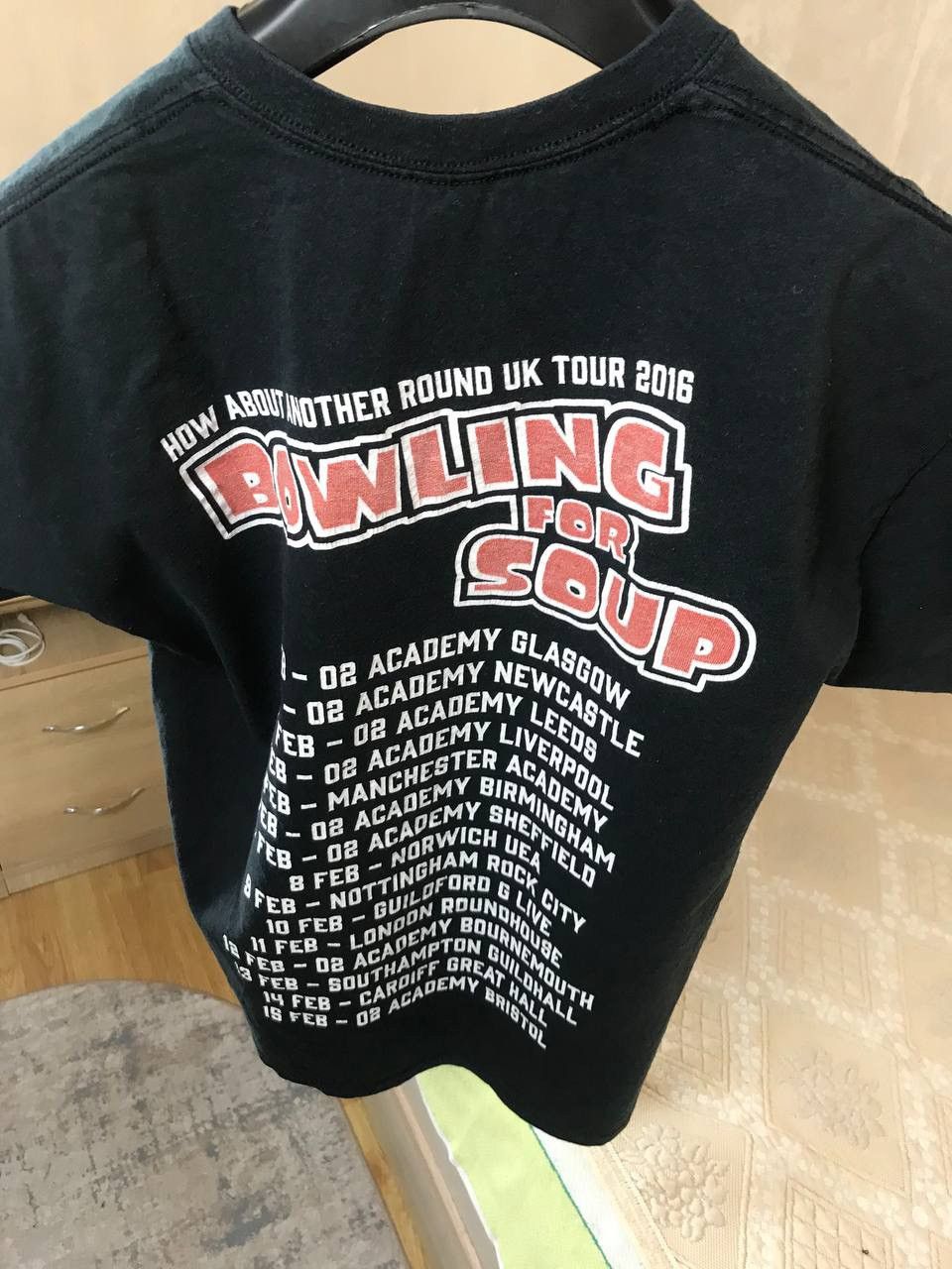 Band Tees 🔥 Bowling For Soup 2016 How About Another Round Tour T Shirt Size US M / EU 48-50 / 2 - 8 Thumbnail