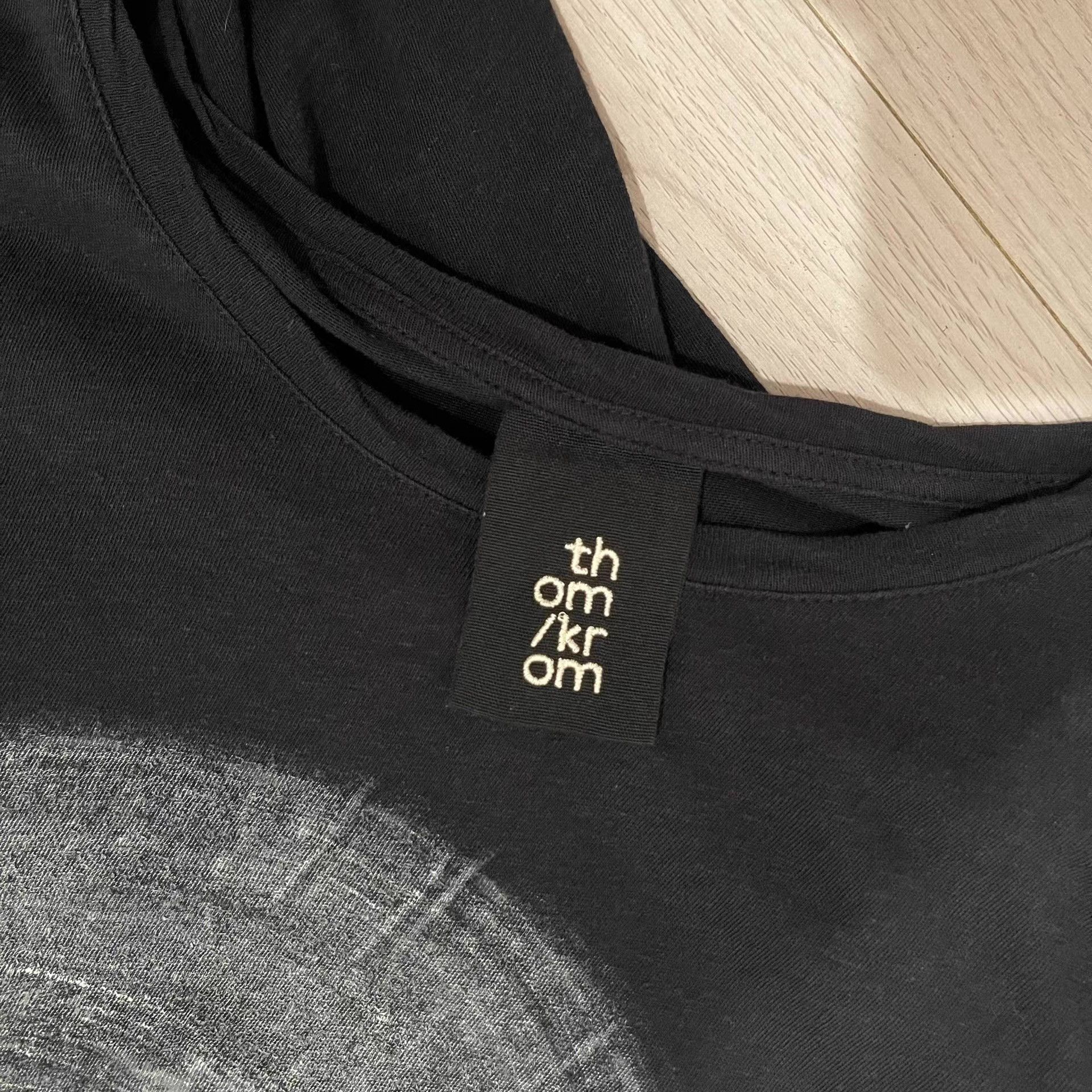 Thom Krom Thom Krom short sleeve T-shirt Q19 Size US M / EU 48-50 / 2 - 2 Thumbnail
