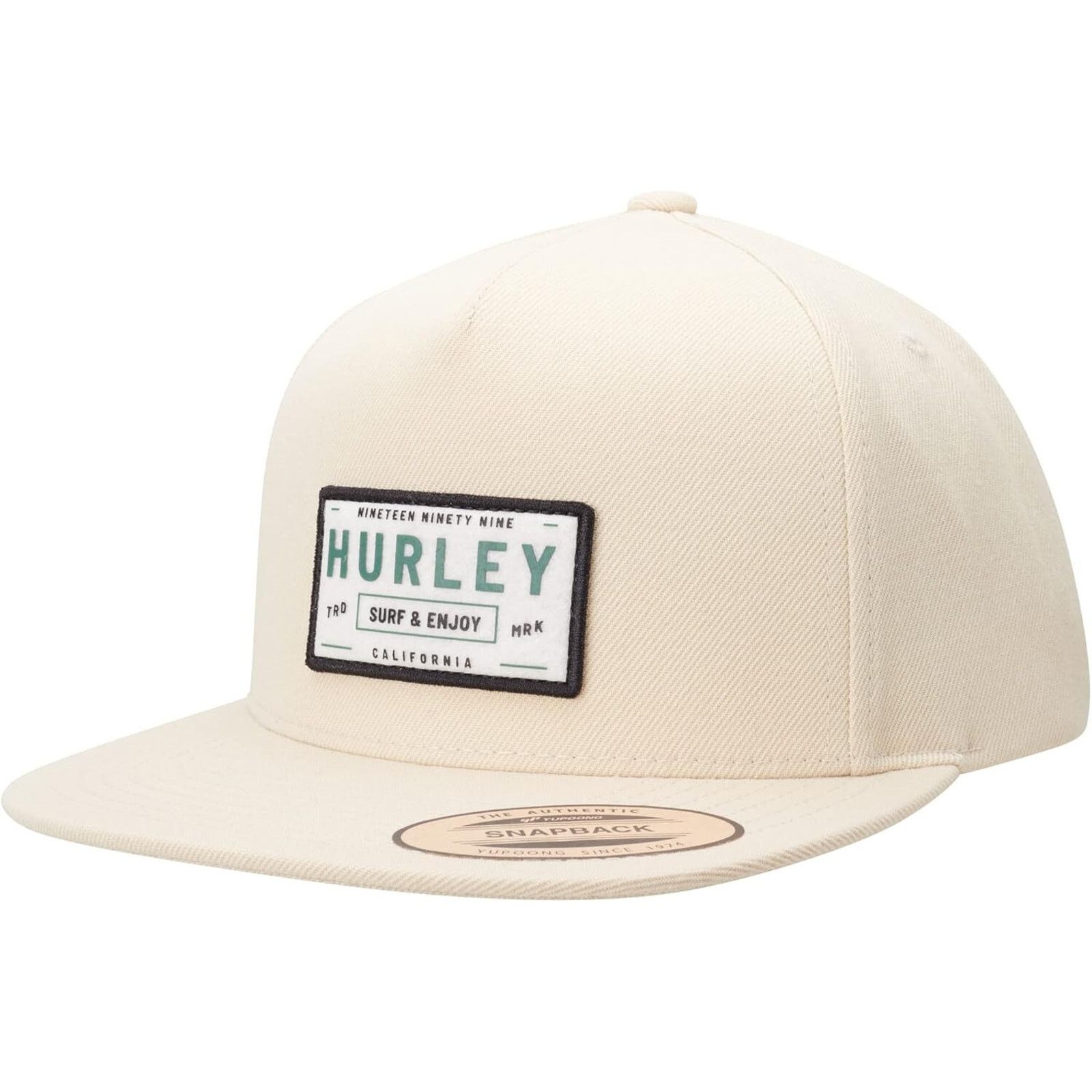 Hurley Hurley Men's Hat Bixby Flat Bill Wool Blend Snapback Cap Size ONE SIZE - 1 Thumbnail