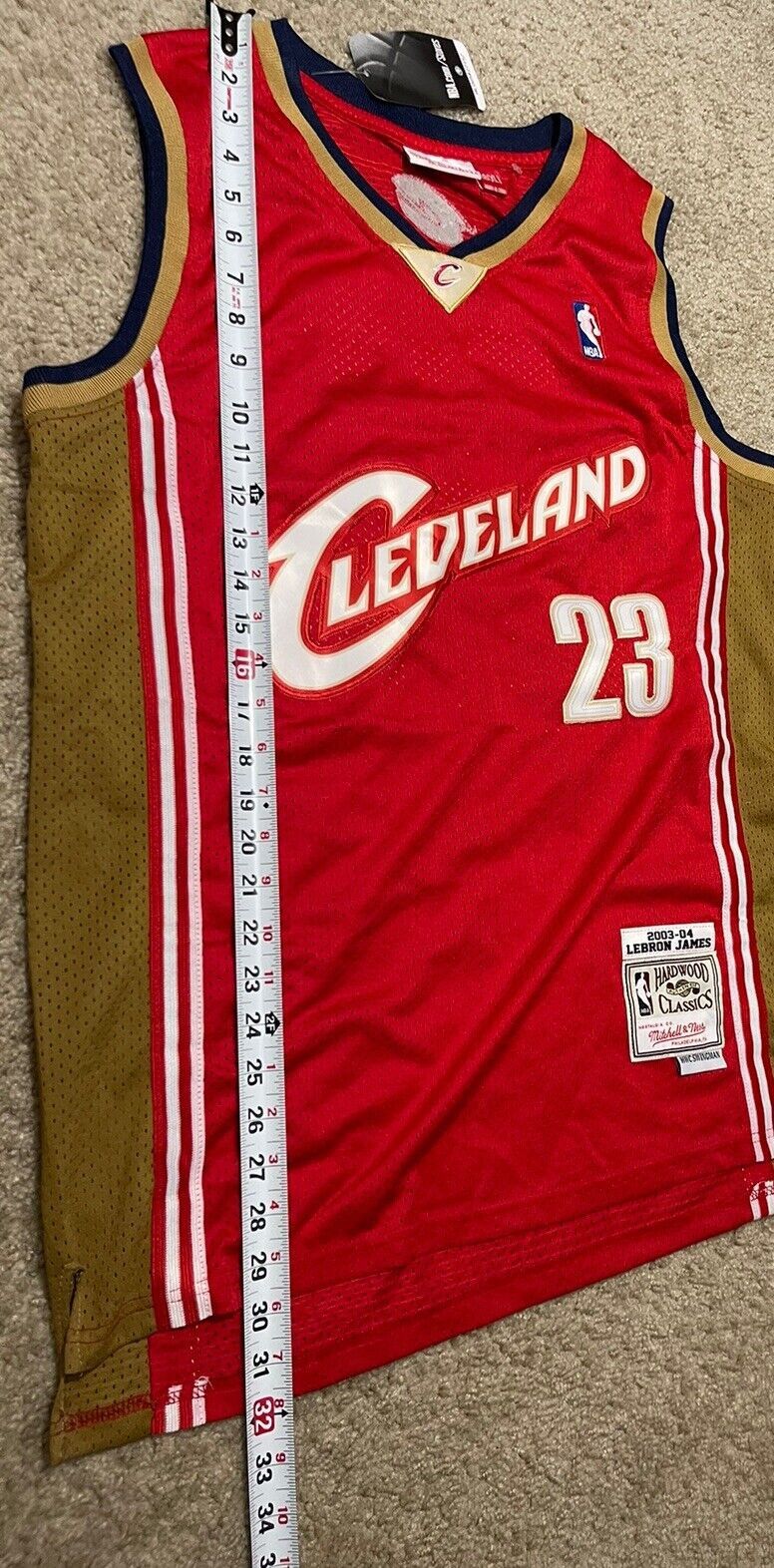 Mitchell & Ness × NBA × Vintage Mitchell & Ness James Cleveland Cavaliers Jersey XL / 48 Size US M / EU 48-50 / 2 - 6 Thumbnail