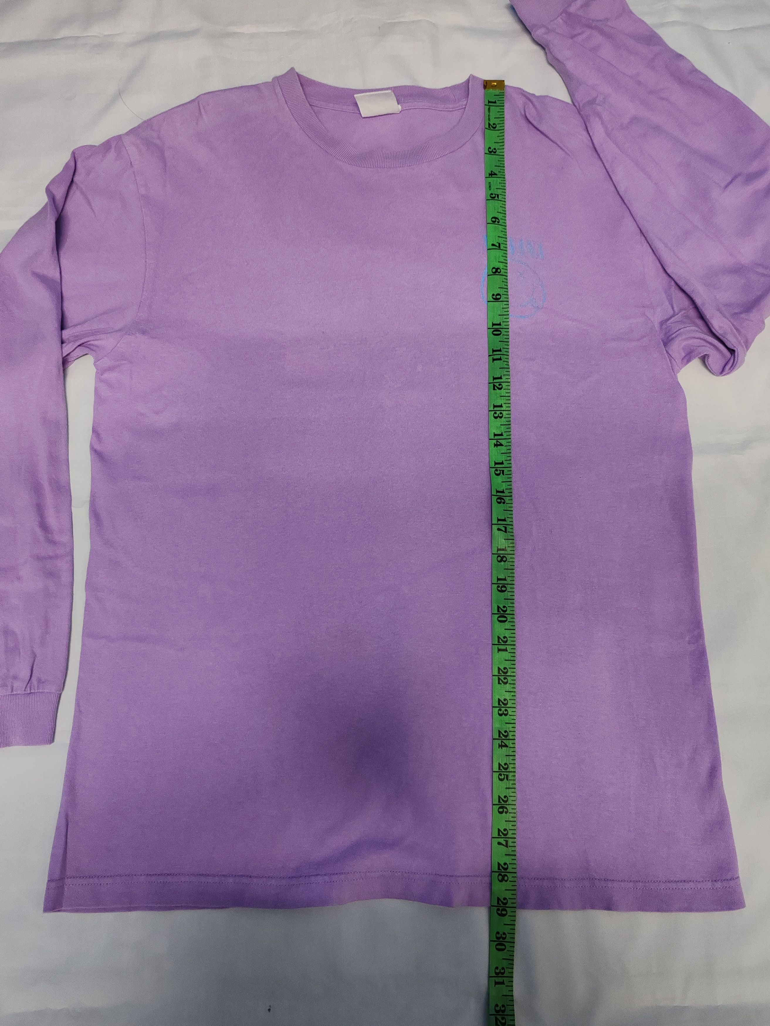 Nirvana Kurt Cobain Smile Long Sleeve Purple Grunge
