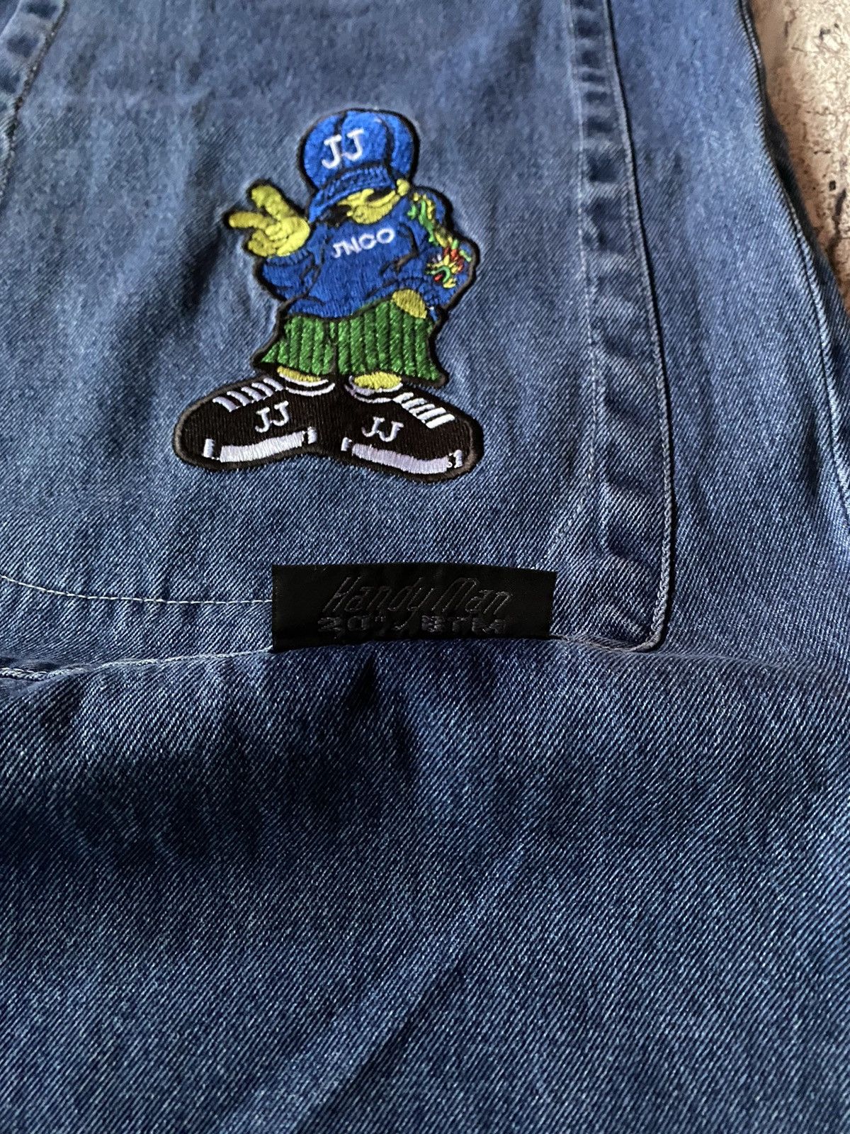 JNCO Vintage Baggy JNCO Handy Man Wide Leg Skate pants. Southpole Size US 32 / EU 48 - 3 Thumbnail