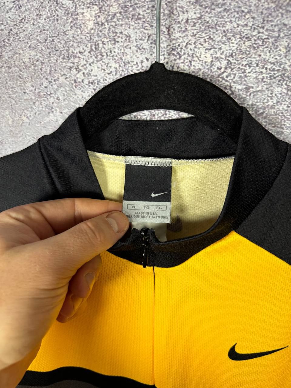Bicycle × Nike × Vintage NIKE LIVESTRONG Cycling Jersey 3/4 Zip Men's Made In USA Size US XL / EU 56 / 4 - 3 Thumbnail