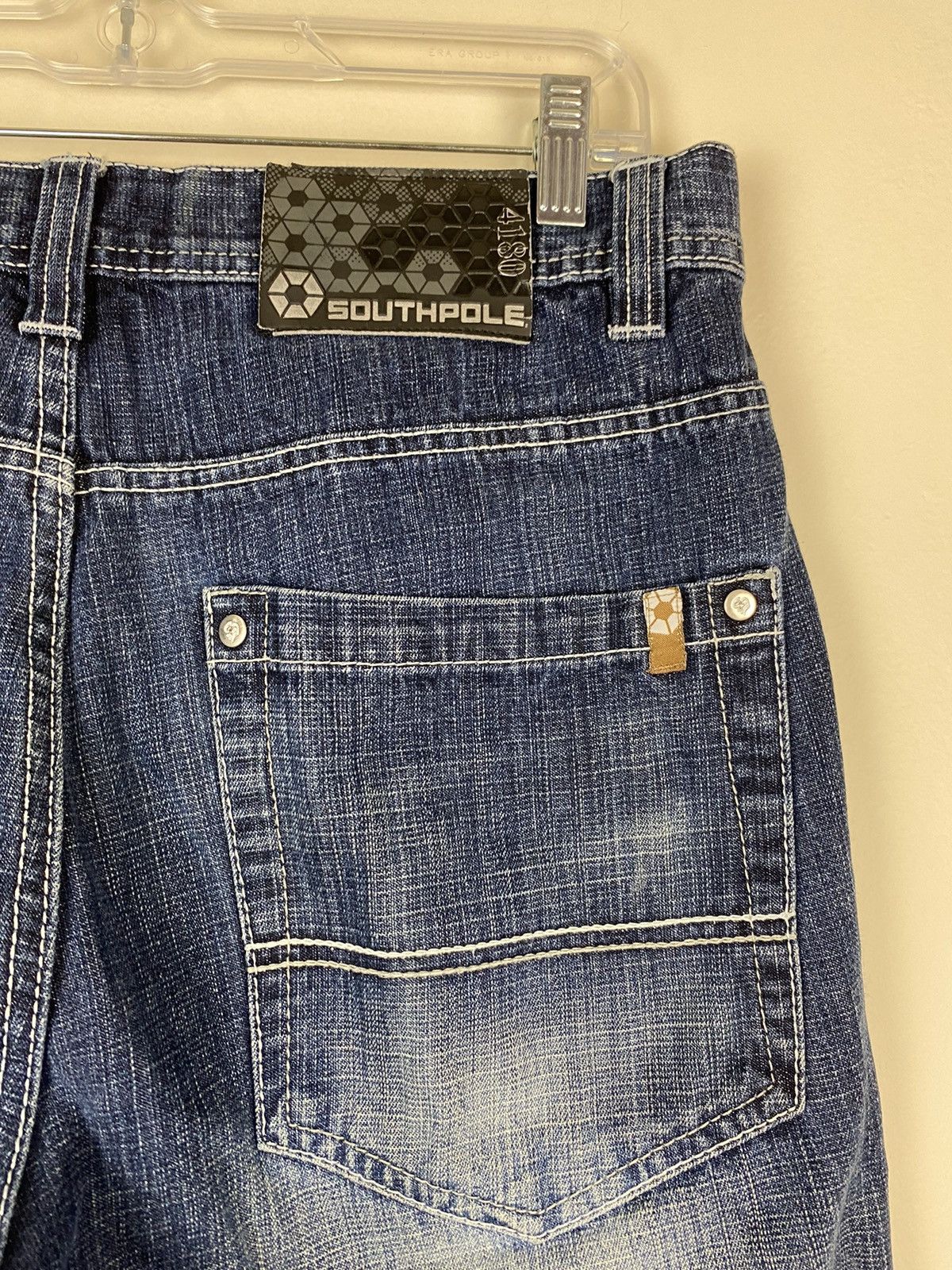 Southpole Vintage Crazy Y2k Baggy Southpole Denim Jeans Size US 34 / EU 50 - 6 Thumbnail