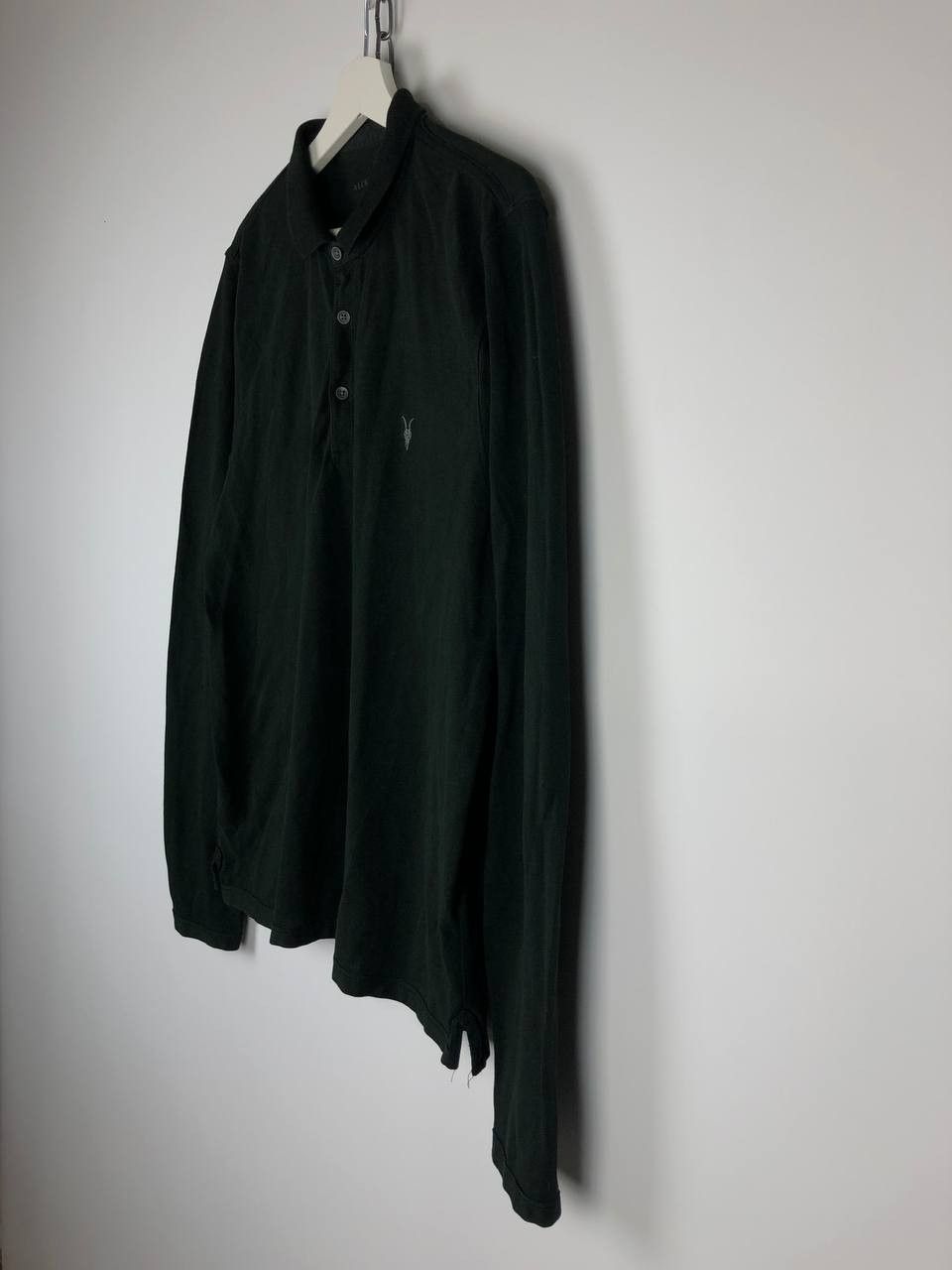 Allsaints Allsaints Longsleeve Pullover Jumper Embroidered Logo Black Size US XL / EU 56 / 4 - 5 Thumbnail