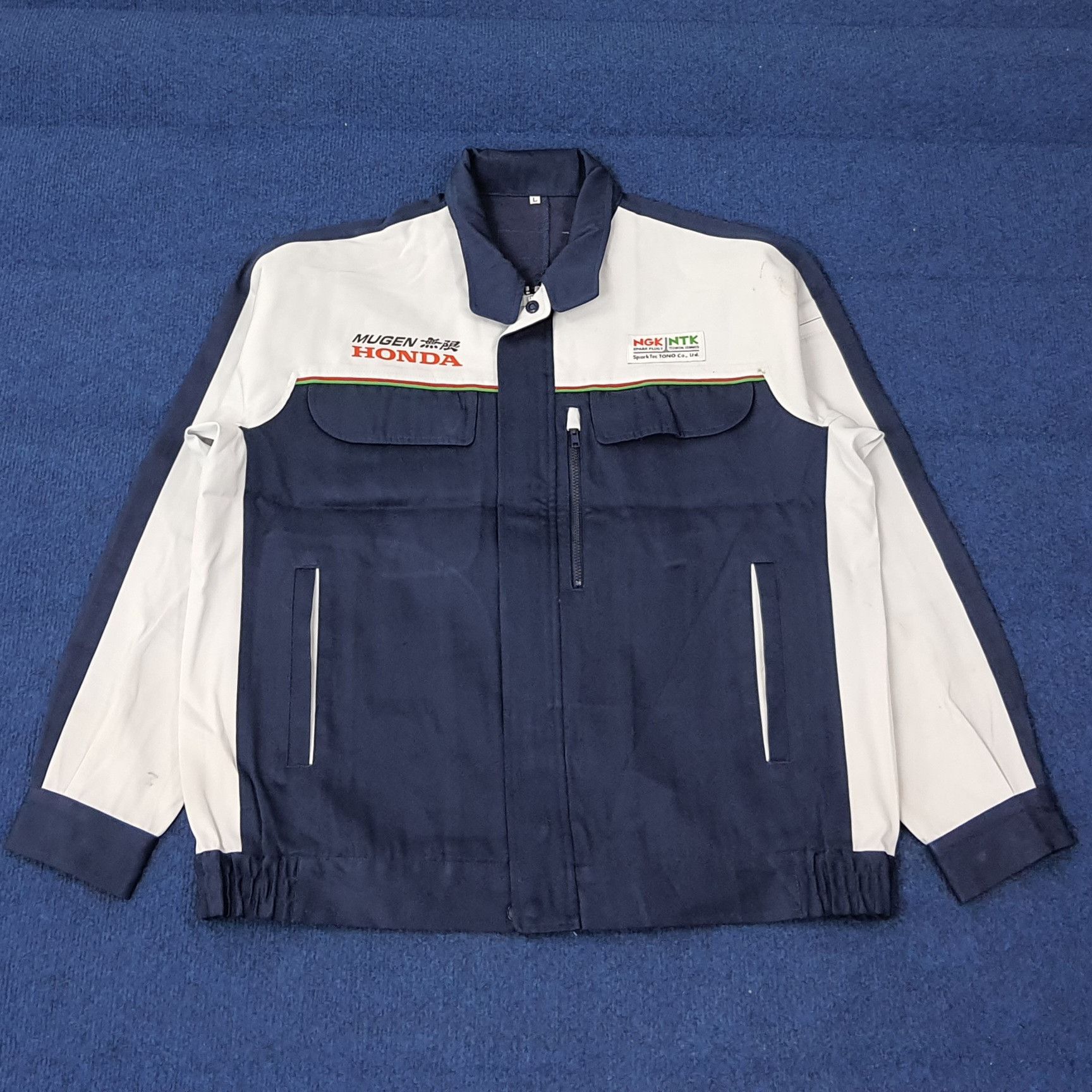 Japanese Brand Vintage Mugen Honda Motorsports Custom Logo Jacket C262N2 Size US L / EU 52-54 / 3 - 3 Thumbnail