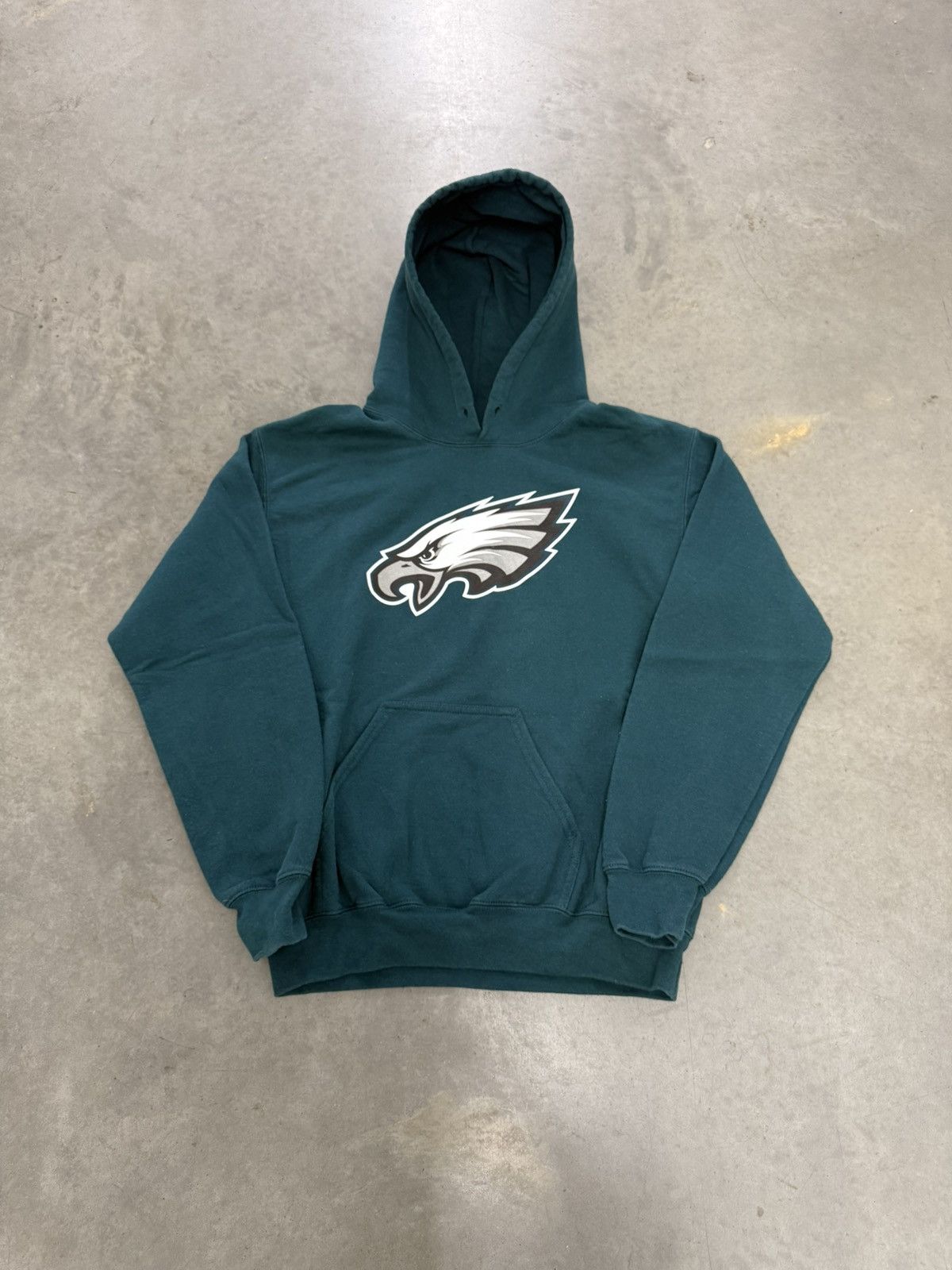 NFL Philadelphia Eagles NFL Green Logo Hoodie 2000s Small Size US S / EU 44-46 / 1 - 1 Thumbnail