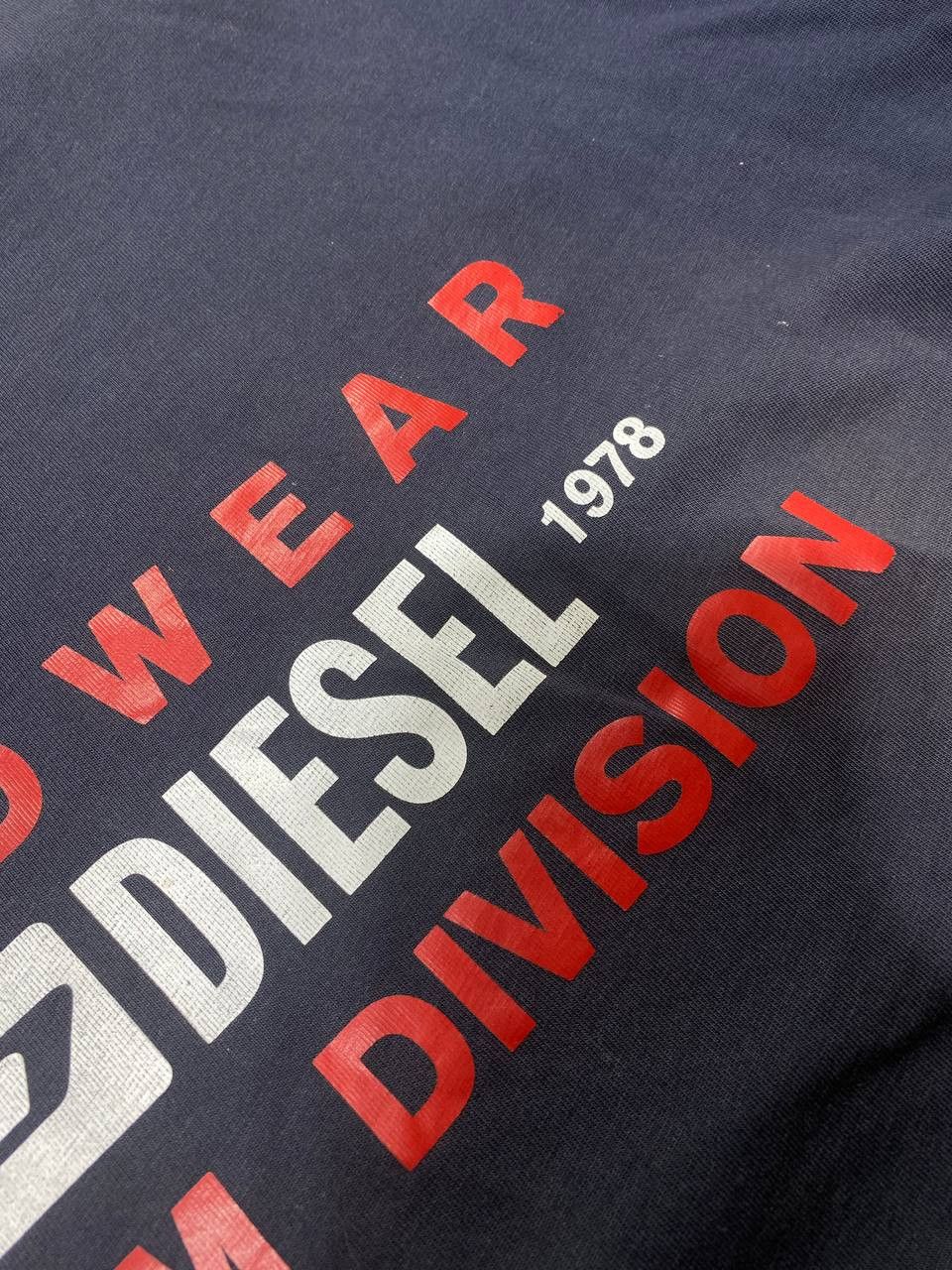 Diesel × Vintage Vintage Y2K Diesel Punch Big Logo T-shirt Size US L / EU 52-54 / 3 - 22 Thumbnail