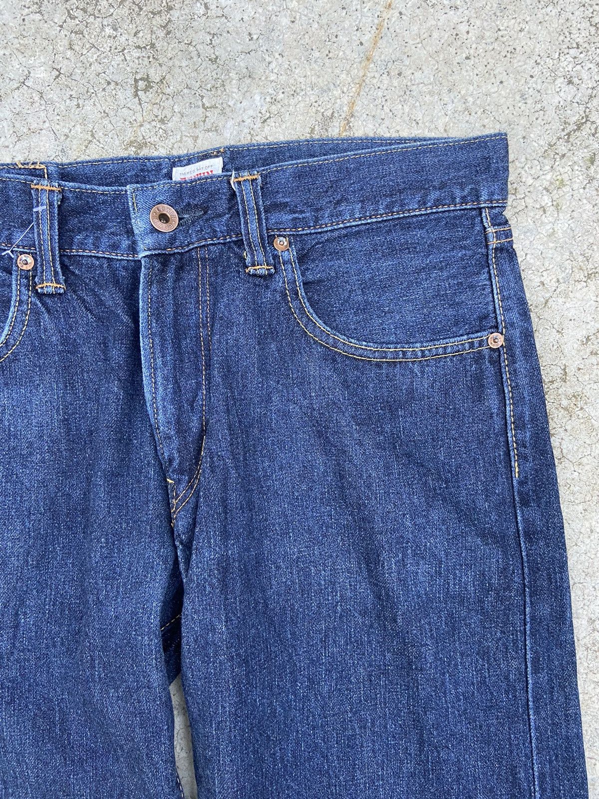 Beauty Beast 🔥 Vintage Edwin jeans Edwin 505 ZX selvedge Size US 31 - 3 Thumbnail