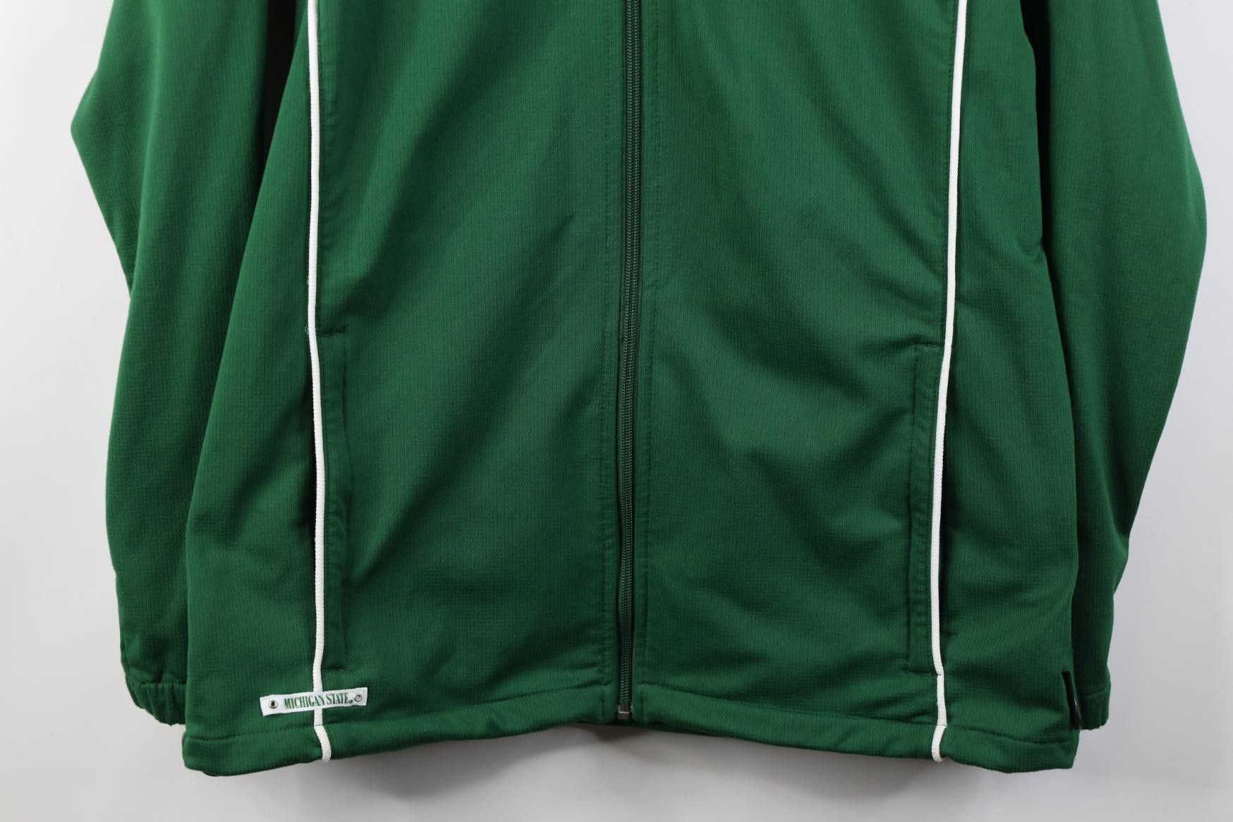 Nike Vintage Nike Swoosh Michigan State University Zip Jacket Size US M / EU 48-50 / 2 - 3 Thumbnail