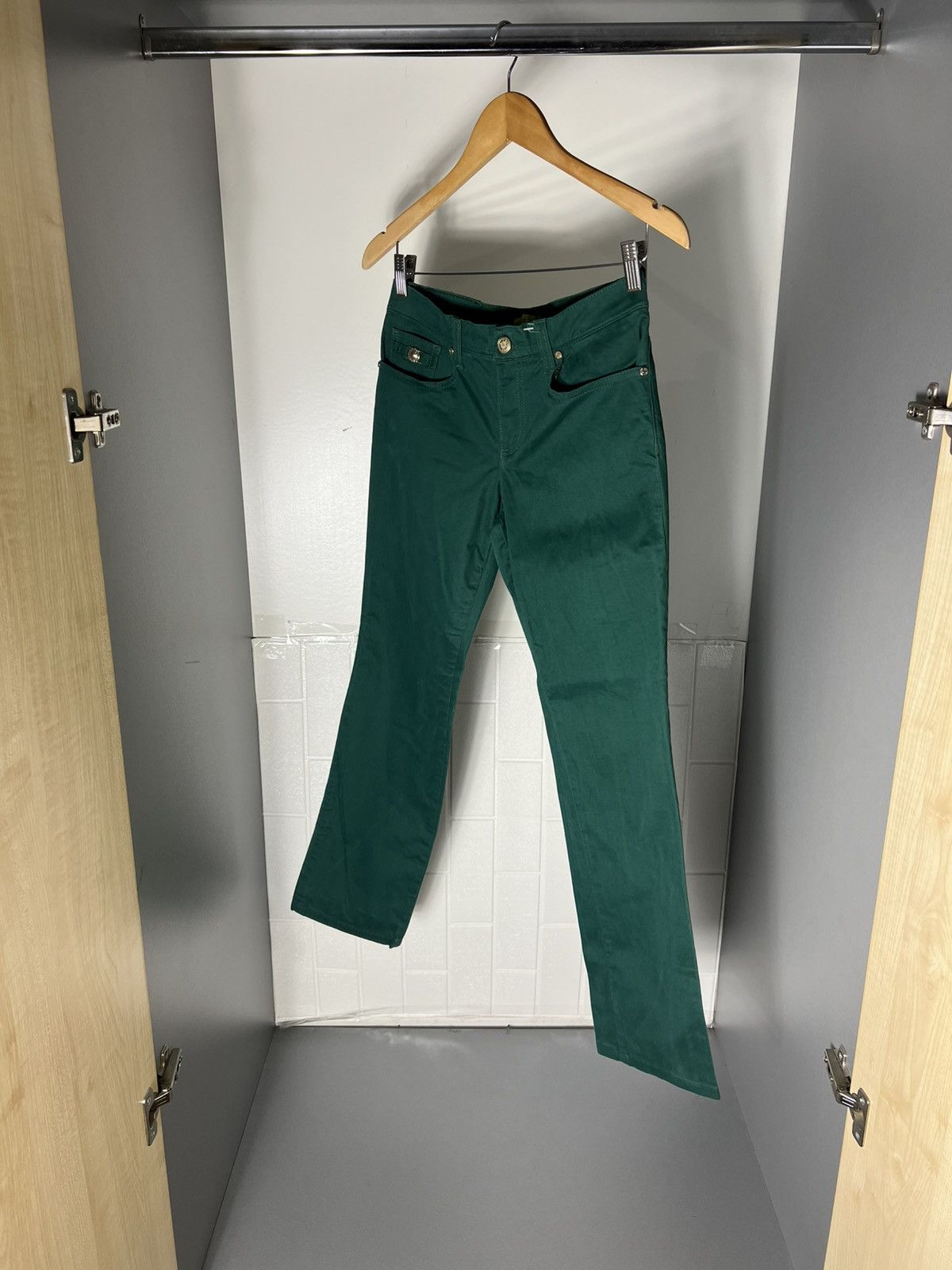 Versus Versace VINTAGE VERSACE JEANS CLASSIC ITALIAN DESIGNER DELUX CASUAL Size 27" / US 4 / IT 40 - 10 Thumbnail