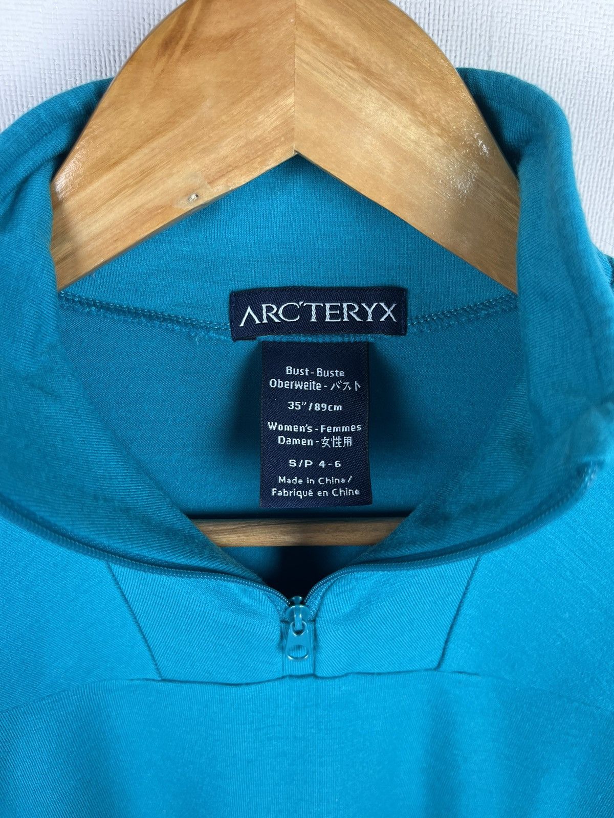 Arc'teryx Arc'teryx Pullover Women's Small S 1/4 Zip Base Layer Wool Size S / US 4 / IT 40 - 5 Thumbnail