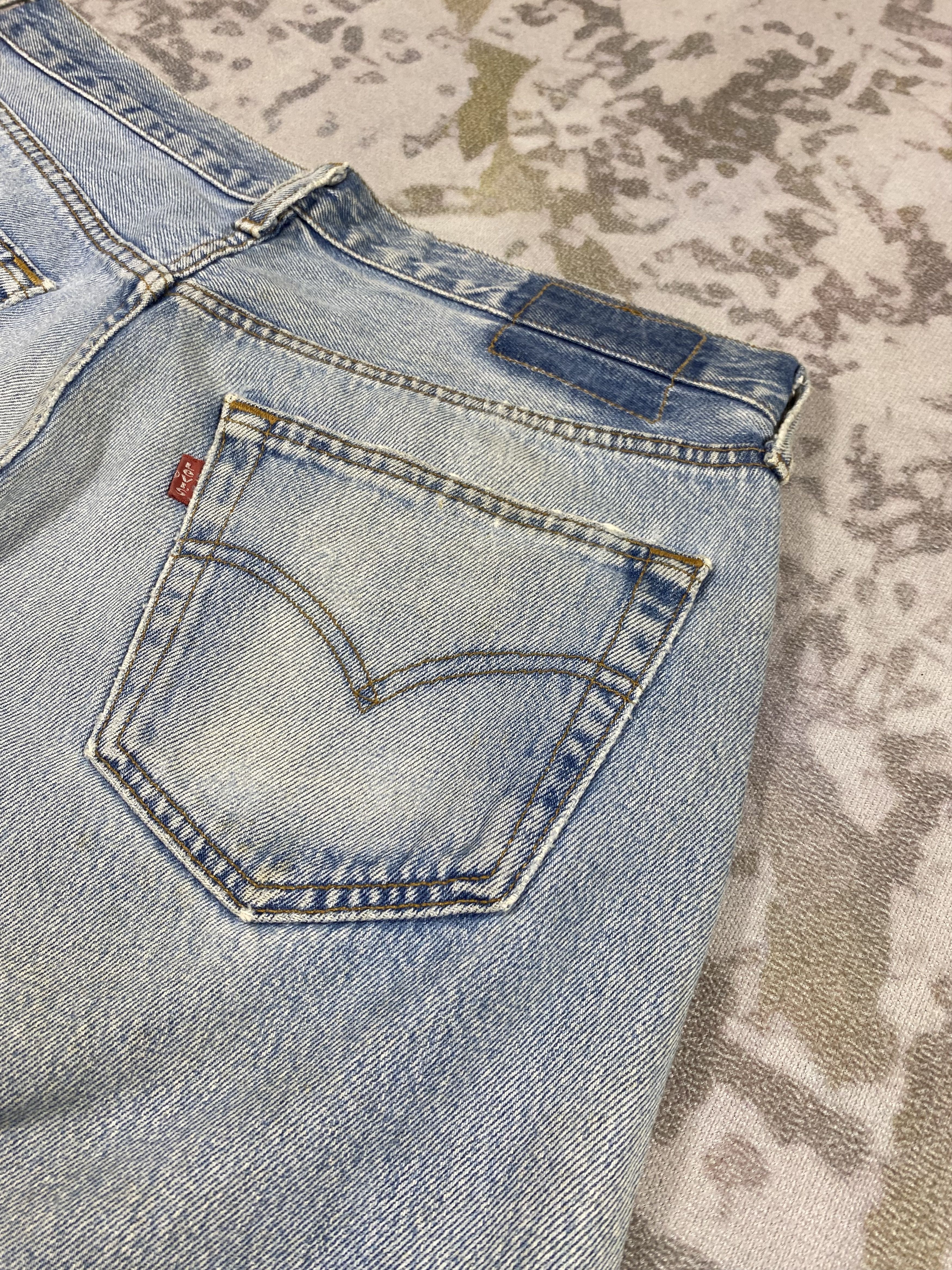 Levi's Blue Vintage Levi's 501 Jeans 32x29.5 Denim-JN3961 Size US 32 / EU 48 - 11 Thumbnail