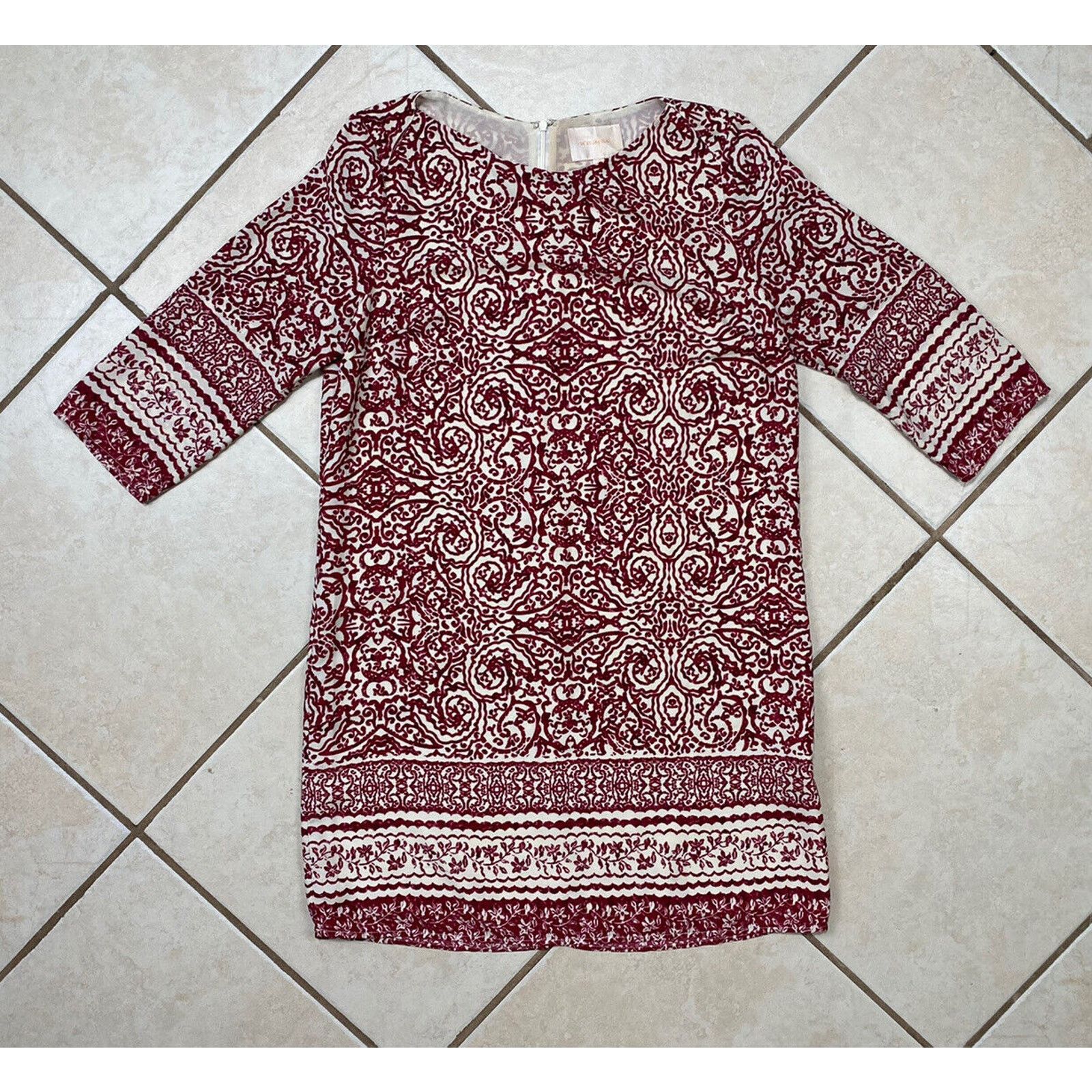 Other Skies Are Blue Shift Dress Boho Floral Tunic M 3/4 Sleeve Size M / US 6-8 / IT 42-44 - 1 Thumbnail