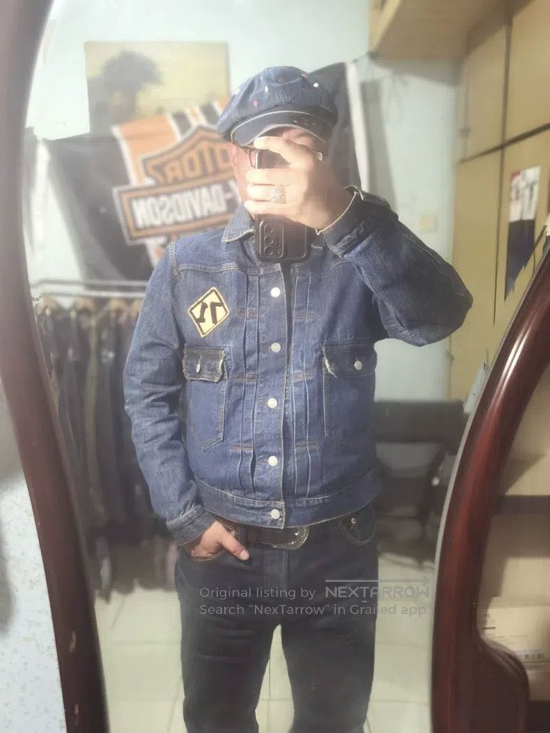 Schott Schott Motorcycle washed denim jacket jacket Size XXS / US 00 / IT 34 - 2 Thumbnail