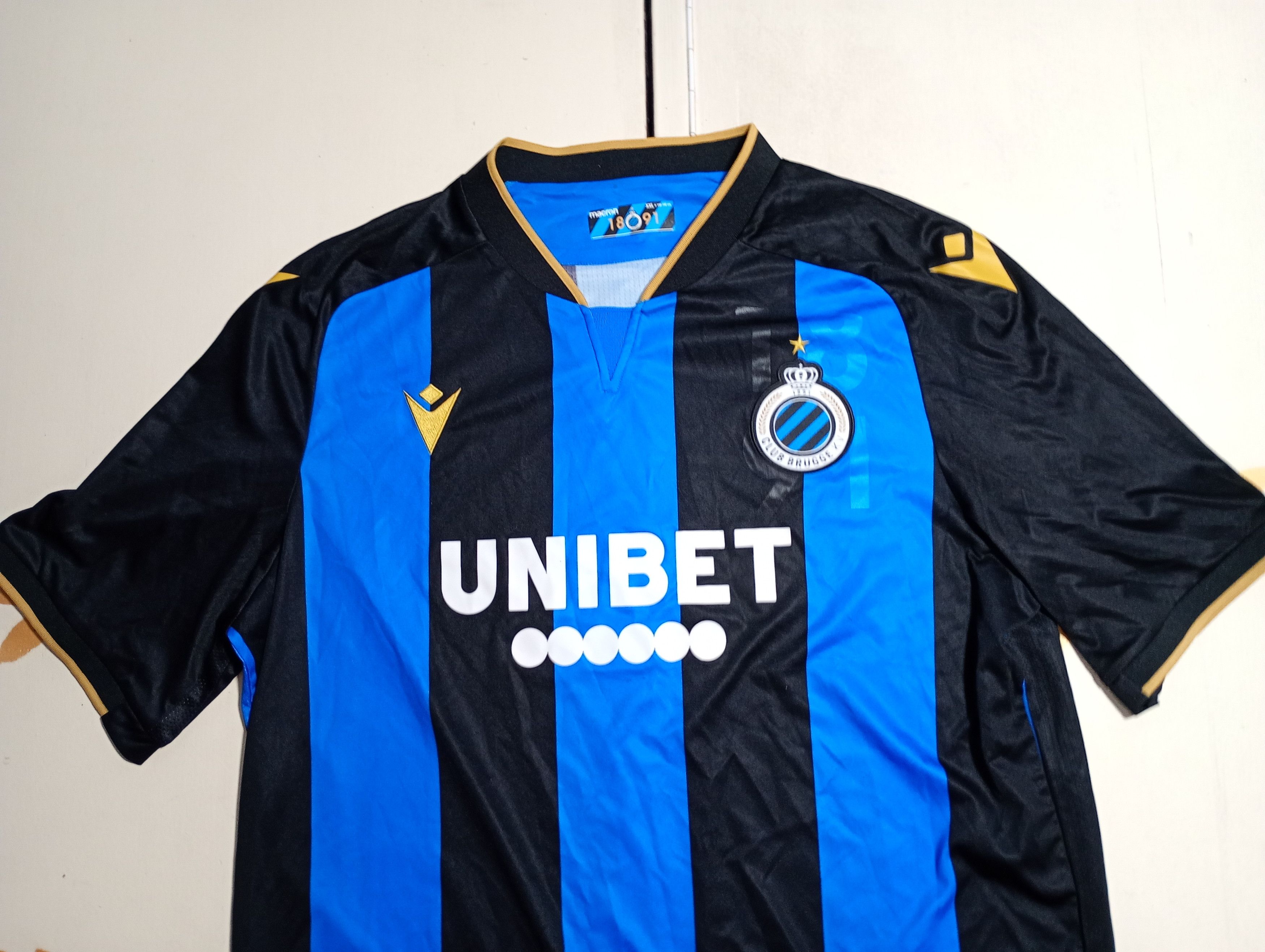 Macron Macron Brugge FC Home Jersey 2021-2022 Size US XXL / EU 58 / 5 - 3 Thumbnail