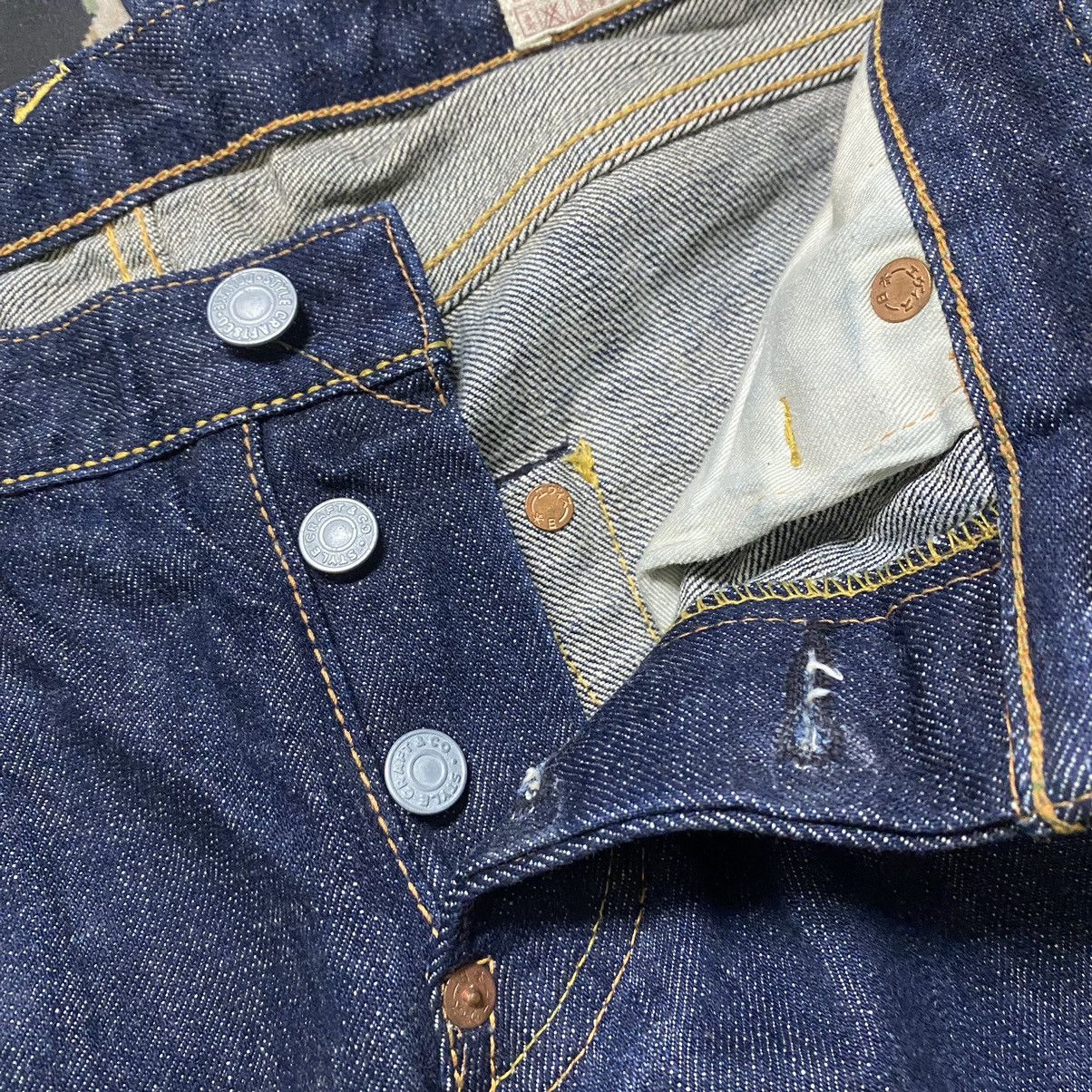 Evisu Rare🔥 Evisu Donna Denim Selvedge Painter Jeans Size 26" / US 2 / IT 38 - 14 Thumbnail