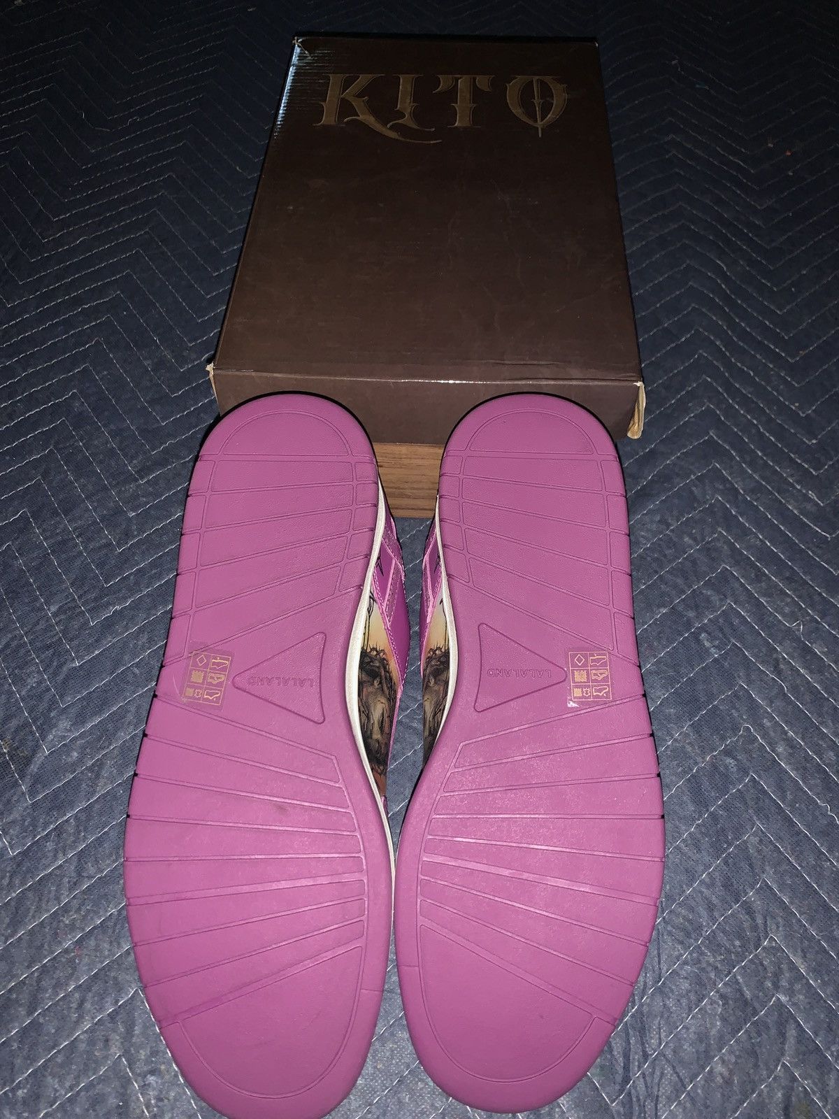 Kitowares Kito wares Purple Jesus Christ Size US 10 / EU 43 - 5 Thumbnail