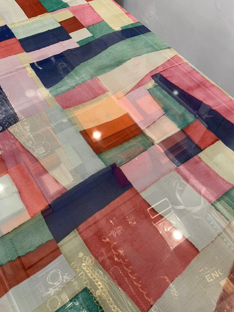 Chanel Chanel Multi-Color Square Logo Silk Scarf Size ONE SIZE - 6 Thumbnail