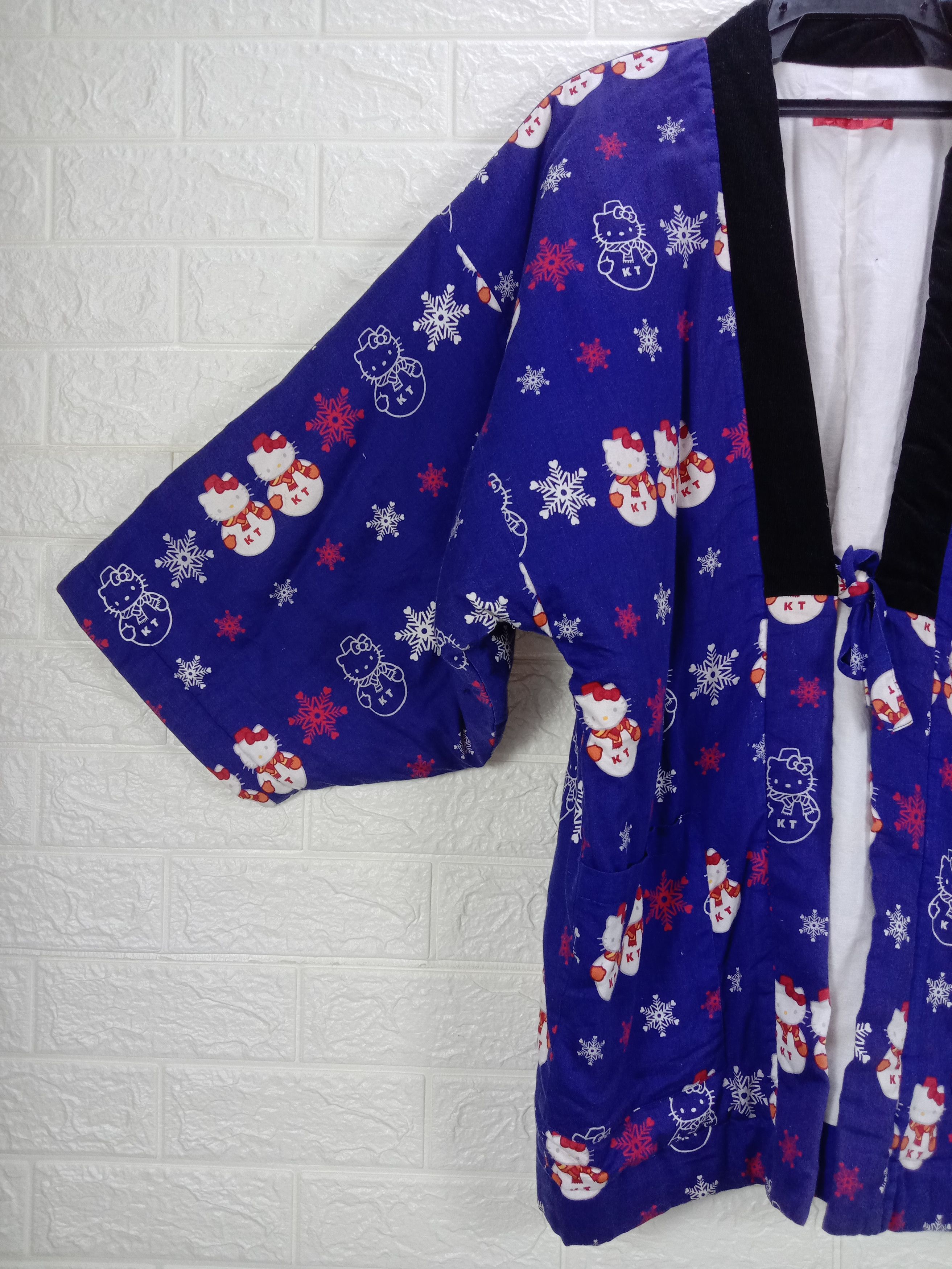 Japanese Brand Vintage Hello Kitty Fullprint Japanese Traditional Kimono Size US L / EU 52-54 / 3 - 3 Thumbnail