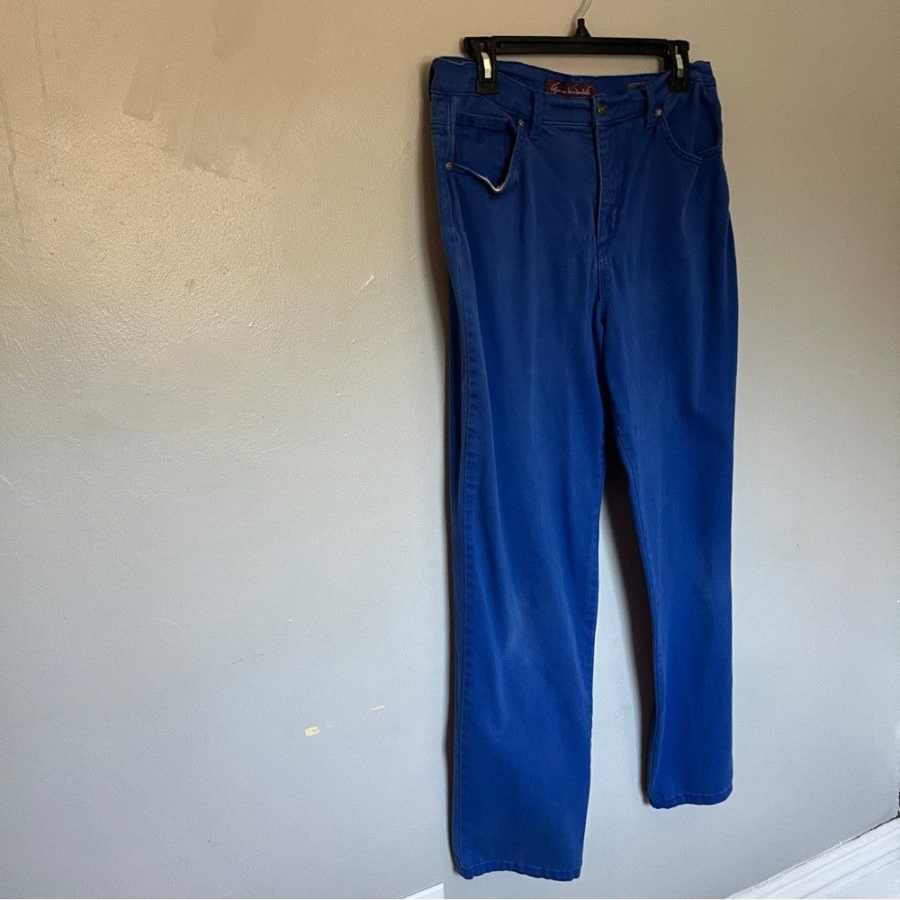 Gloria Vanderbilt Gloria Vanderbilt Amanda Womens Straight Leg Jean XL 12 Size 34" / US 12 / IT 48 - 2 Thumbnail