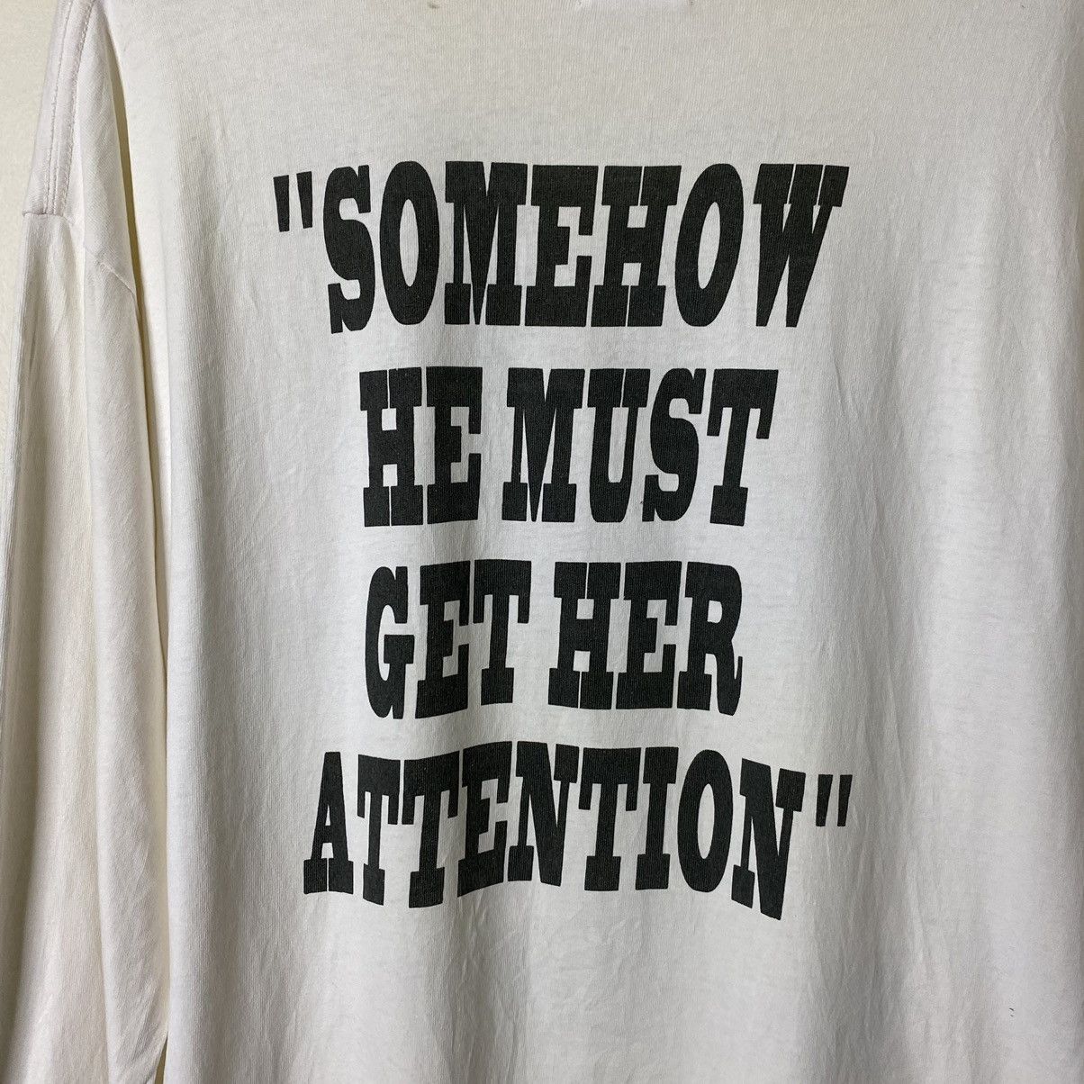 Peanuts × Vintage Vintage Peanuts Snoopy Big Graphic LS T Shirt Size US L / EU 52-54 / 3 - 6 Thumbnail