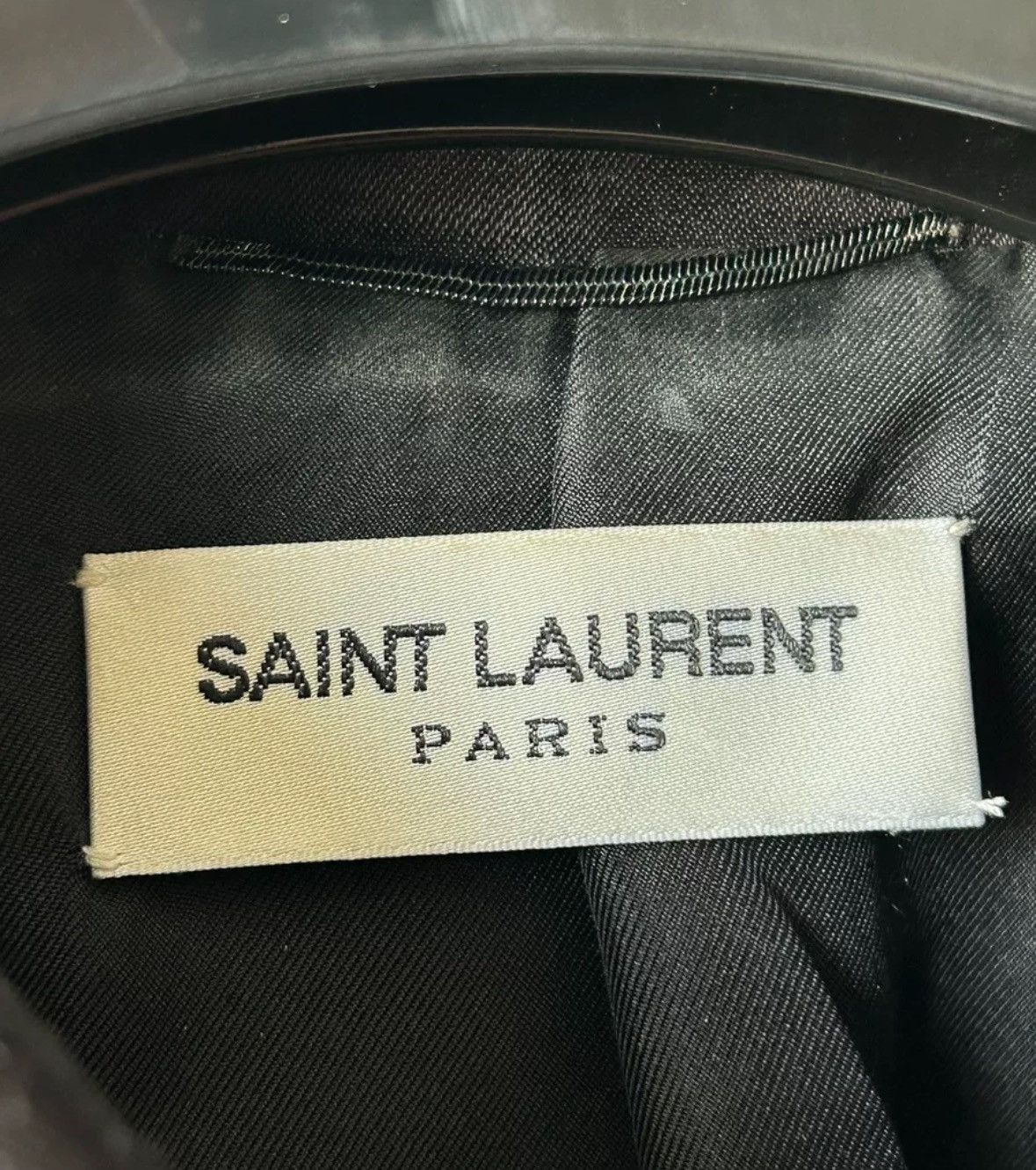 Saint Laurent Paris × Yves Saint Laurent Saint Laurent 16fw Black and Red Jacket2412-Nextarrow Size US XS / EU 42 / 0 - 4 Thumbnail