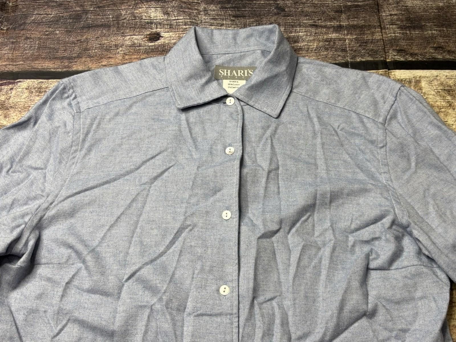 Other Shari's Place Top Shirt Womens Large Cashmere Cotton Italy Size L / US 10 / IT 46 - 4 Thumbnail