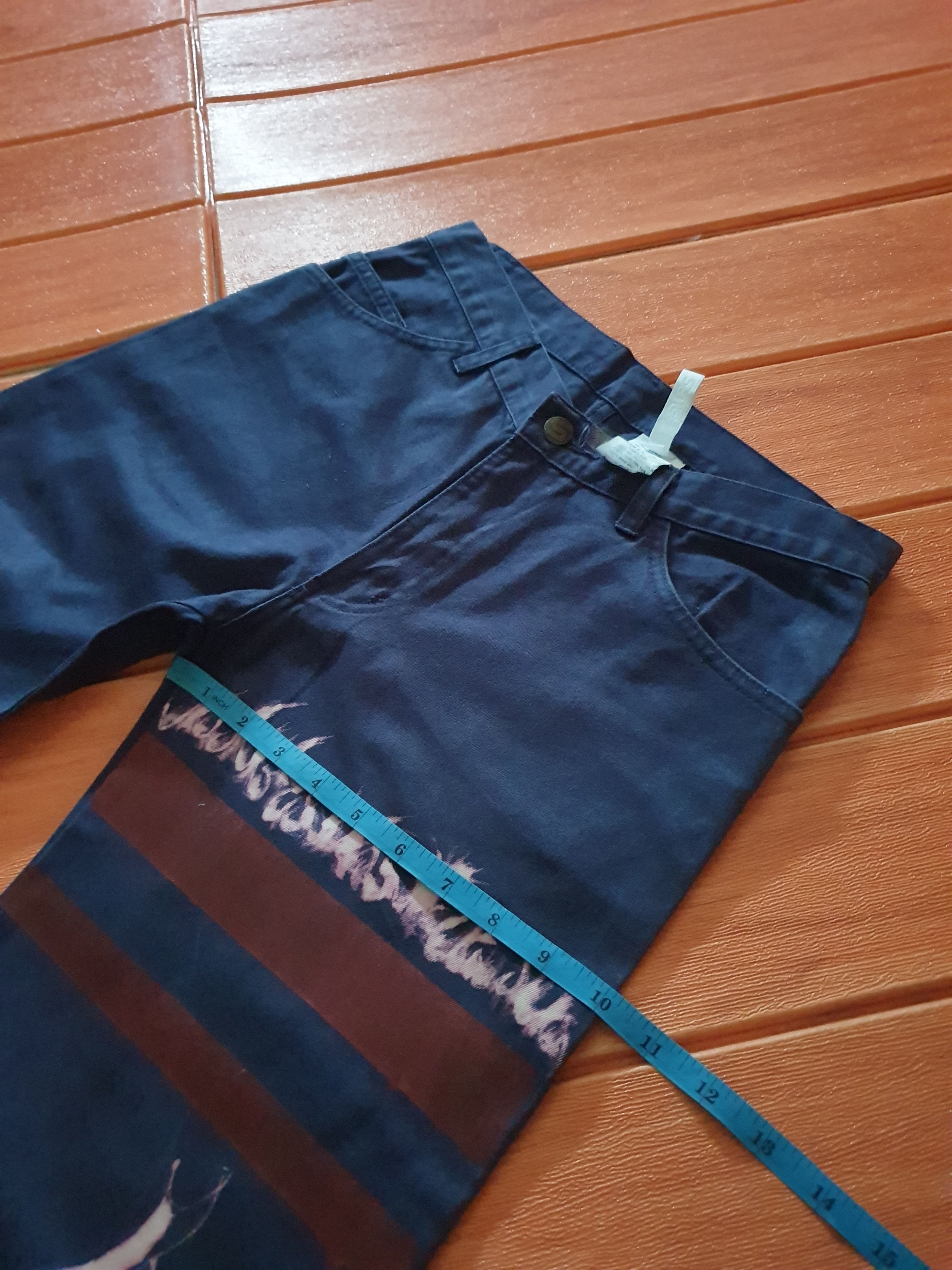 Japanese Brand 💥Silas Custom sketch Japanese brand pant Size US 28 / EU 44 - 9 Thumbnail