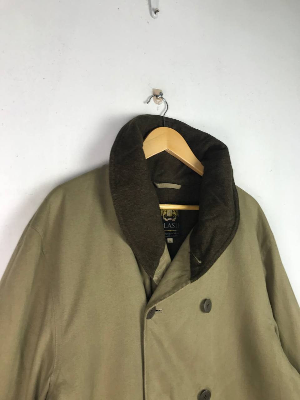 Vintage Flash Military 60's Wool Jacket Rare items Size US L / EU 52-54 / 3 - 5 Thumbnail