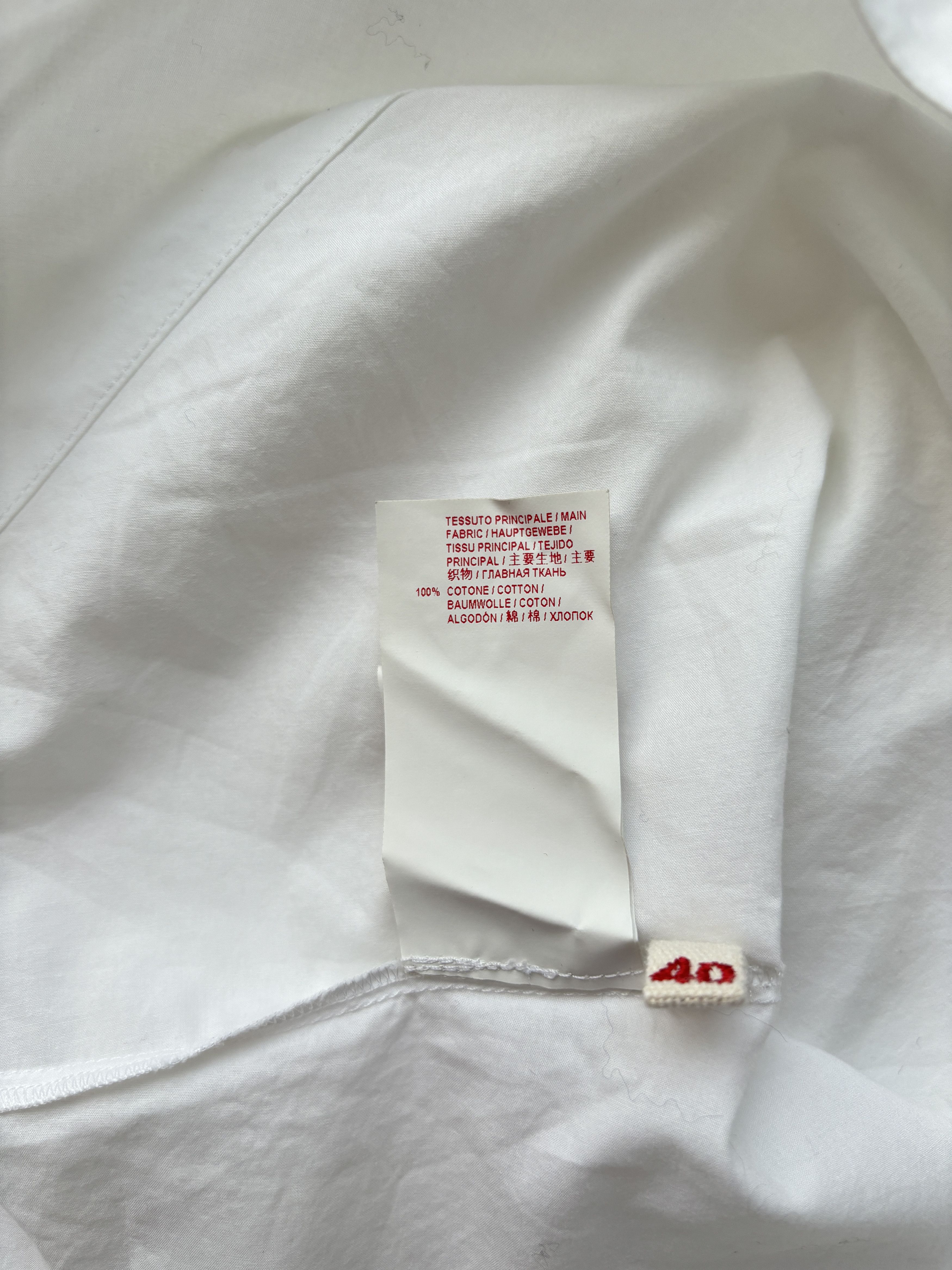 Marni ⚡️QUICK SALE⚡️Marni White Flared Top Blouse Size M / US 6-8 / IT 42-44 - 5 Thumbnail