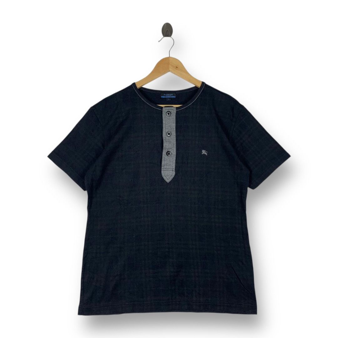 Burberry BURBERRY london blue label plain tee Size US L / EU 52-54 / 3 - 1 Thumbnail