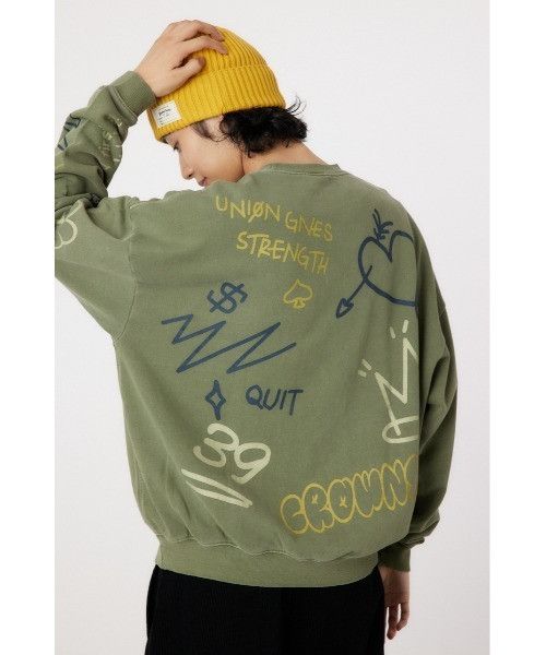 Japanese Brand Rodeo Crowns Fullprint Sweatshirt Size US M / EU 48-50 / 2 - 1 Thumbnail